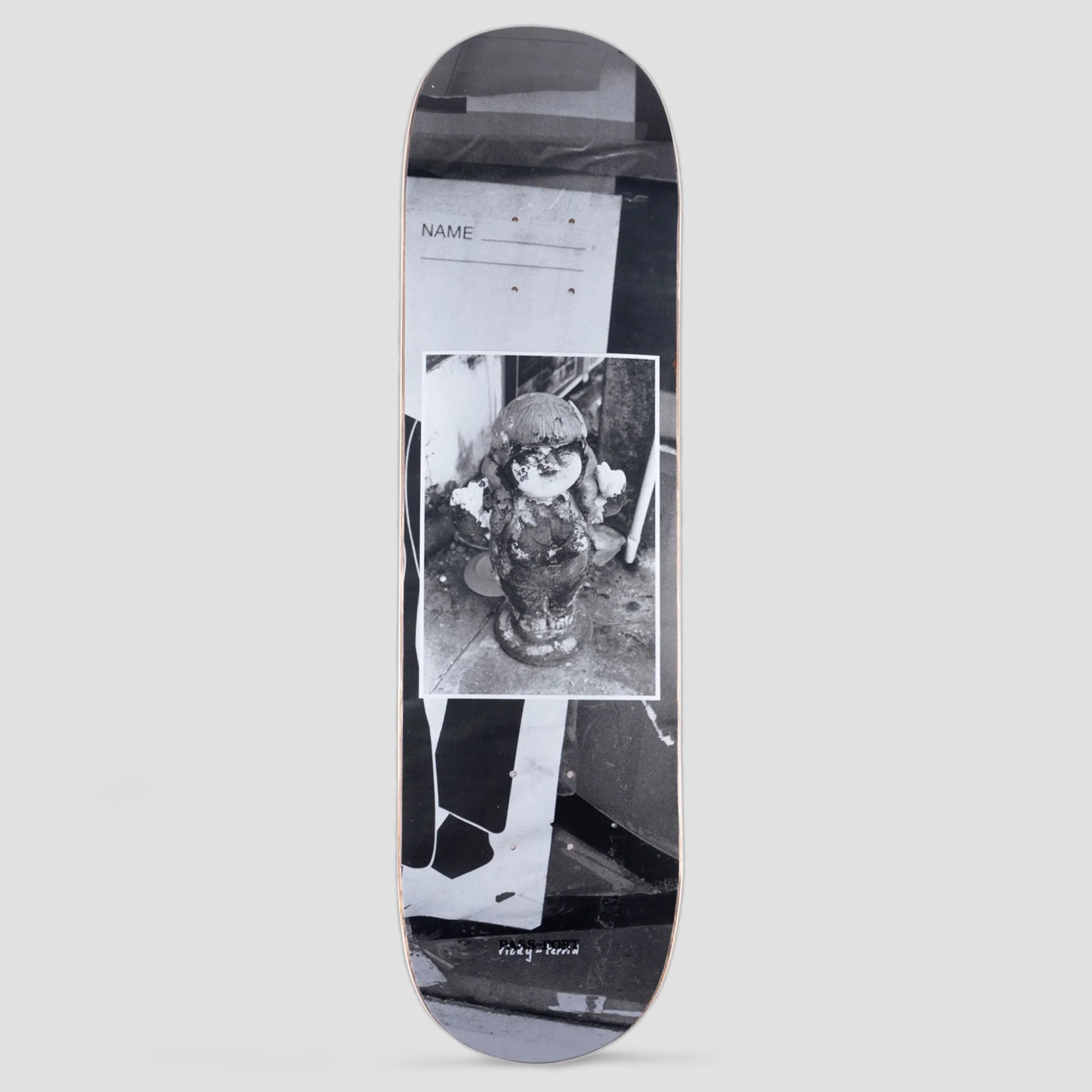 Passport 8 Ricky Terrid Series Weathered Skateboard Deck