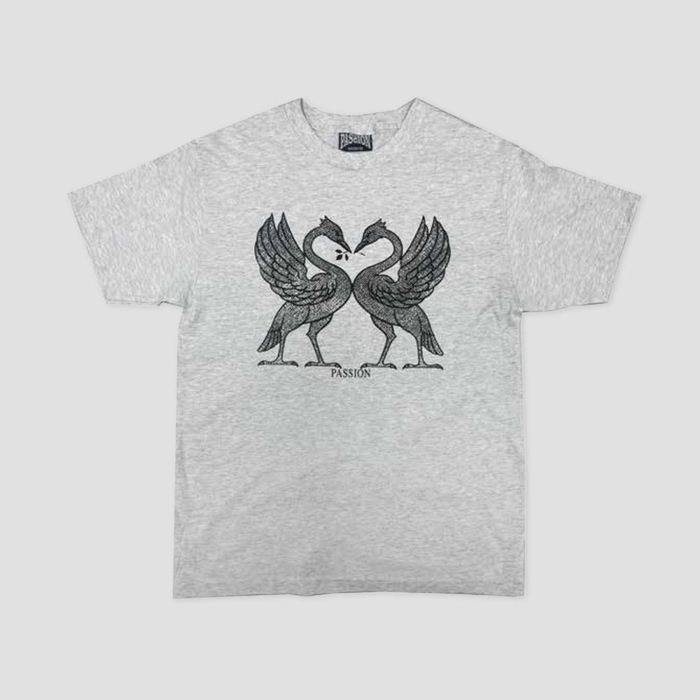 Passion Birds T-Shirt Grey Marl