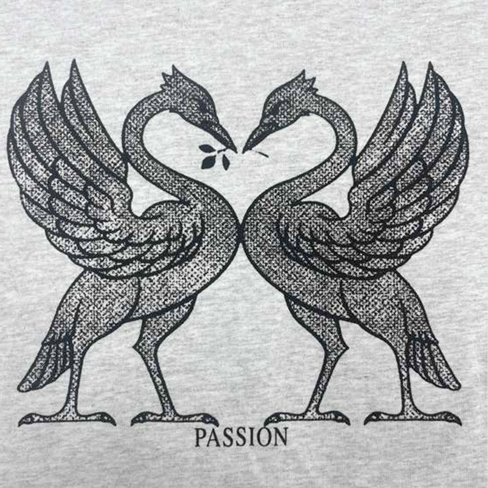 Passion Birds T-Shirt Grey Marl