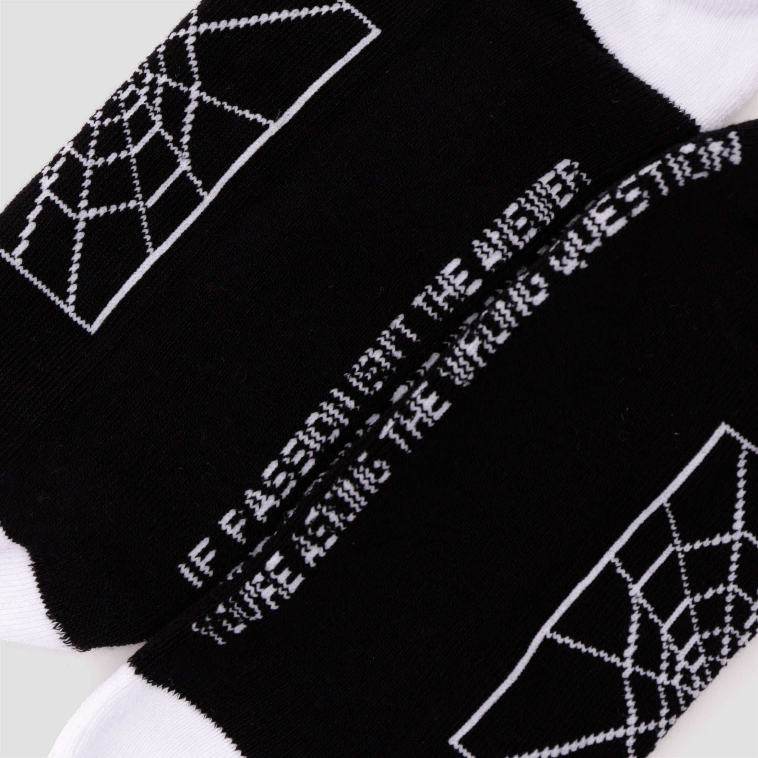 Passion Butterfly Socks Black