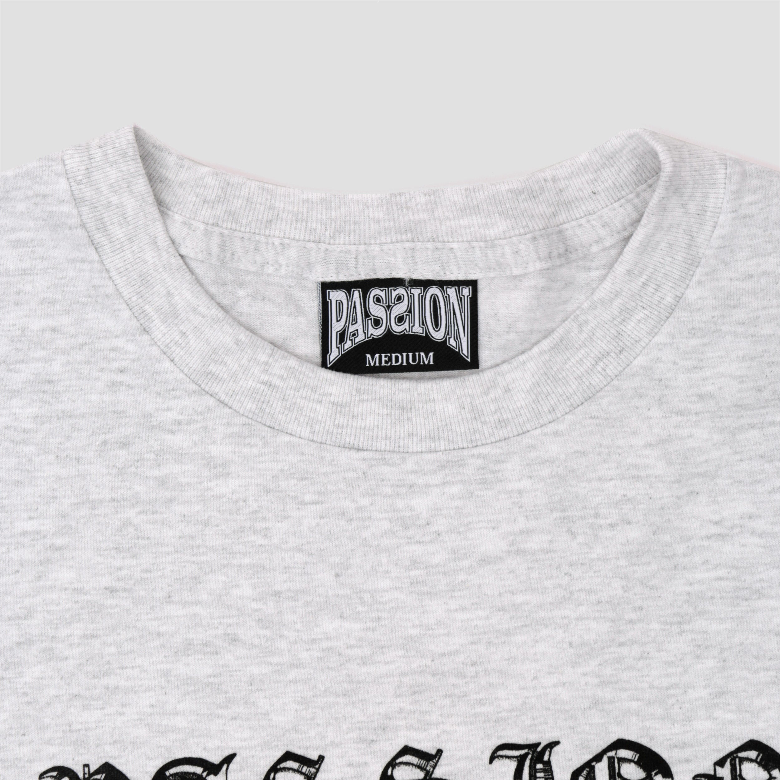 Passion Permit To Bury T-Shirt Grey