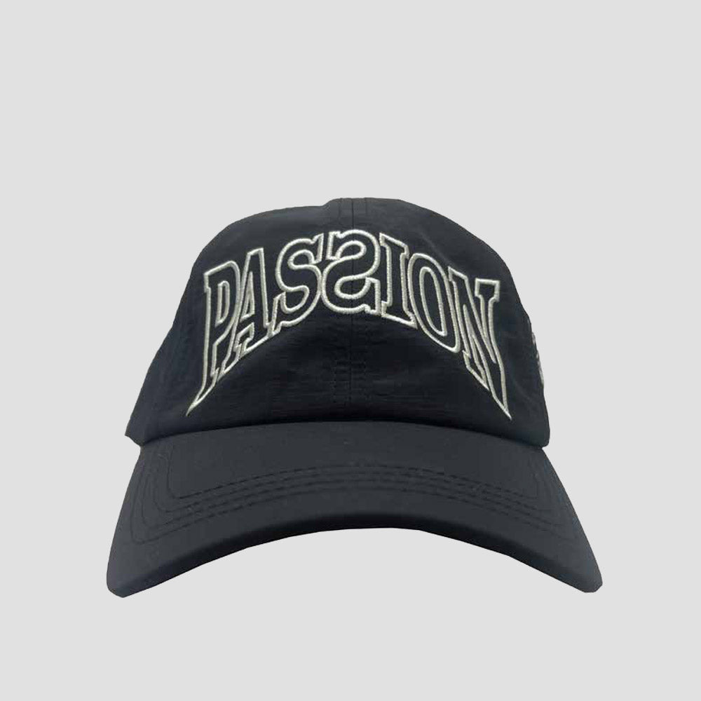 Passion Shell 6 Panel Cap Black