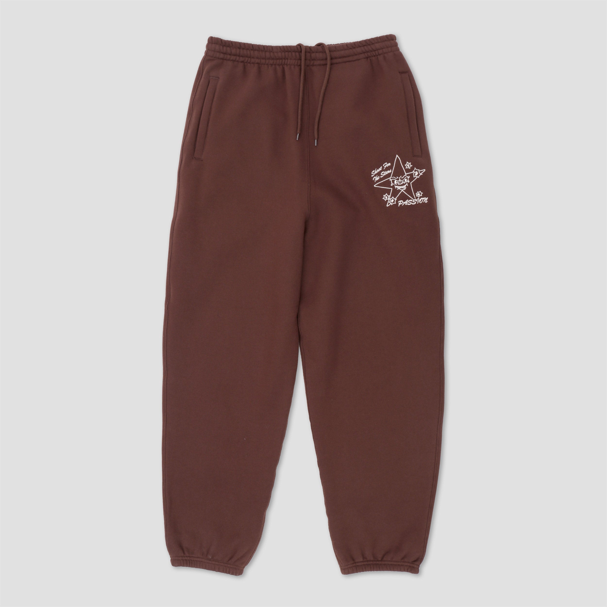 Passion Target Practice Tracksuit Joggers Brown