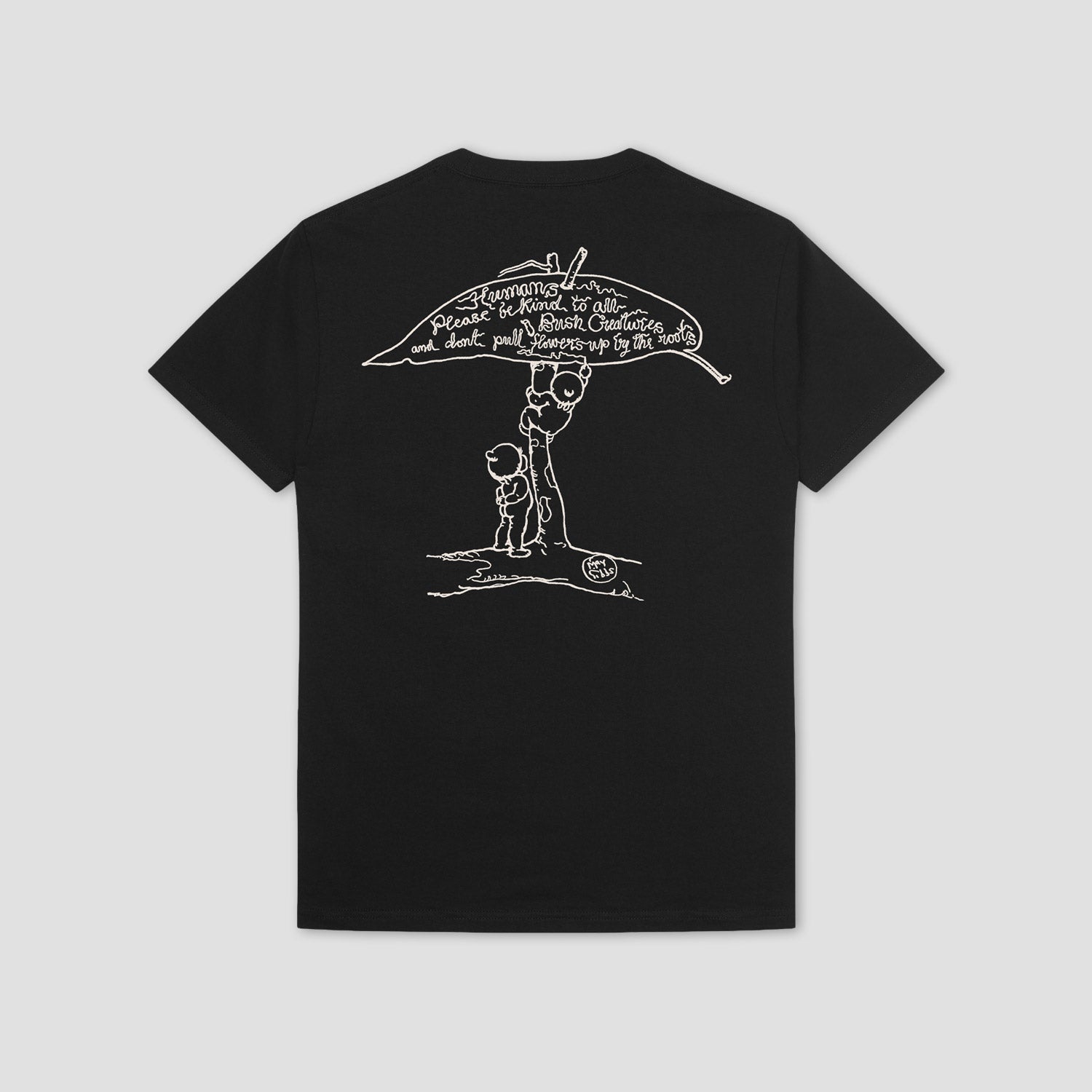 Passport Be Kind T-Shirt Black
