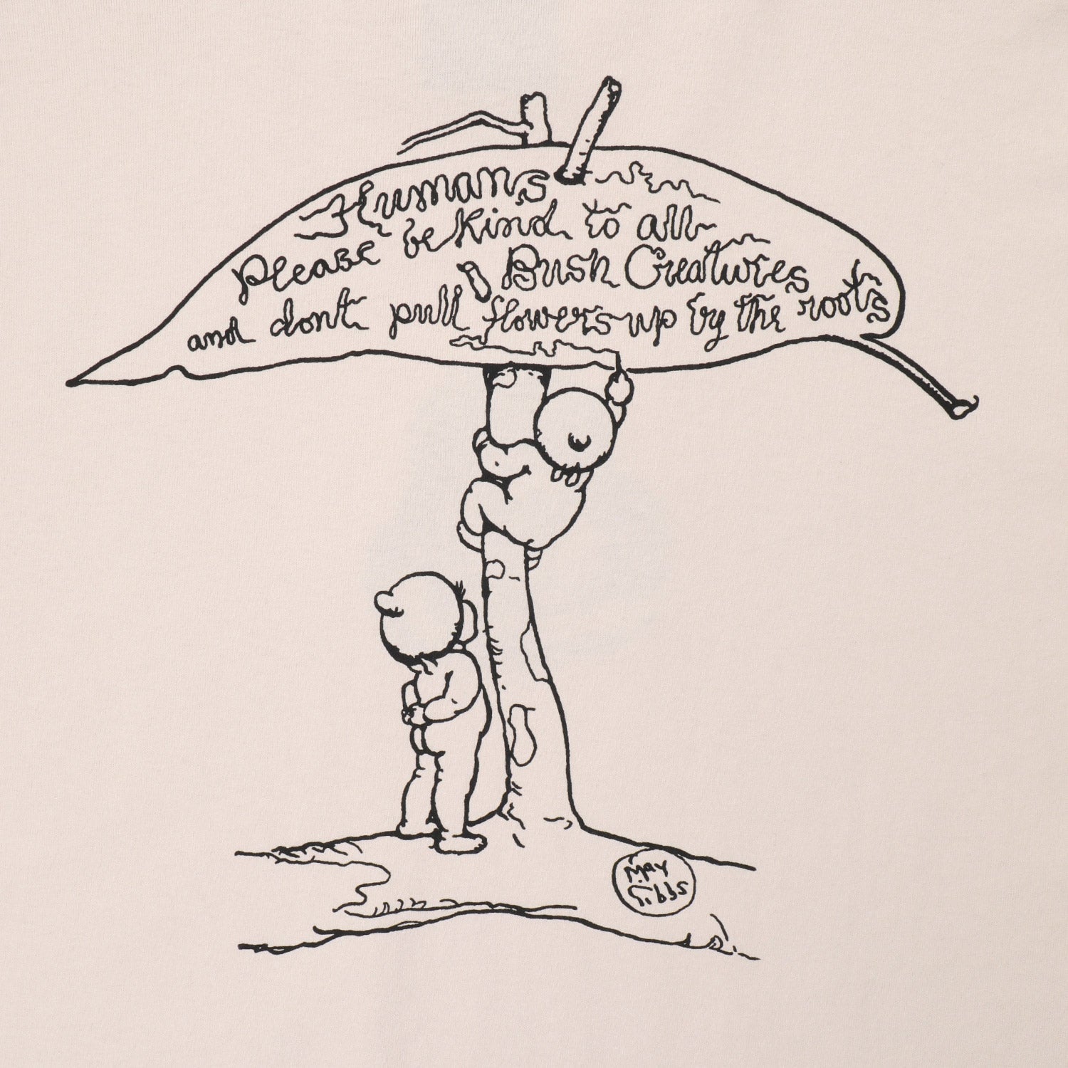 Passport Be Kind T-Shirt Natural