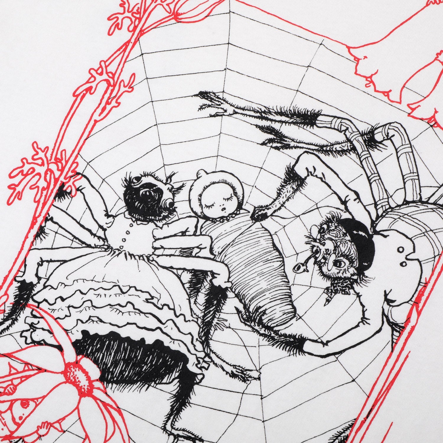 Passport Webbed Bed T-Shirt White