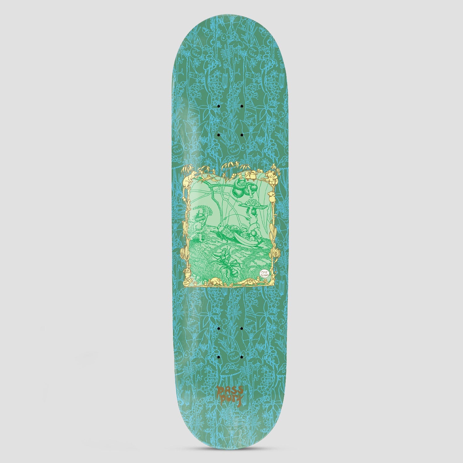 Passport x May Gibbs 8.5 Scribblegum Skateboard Deck