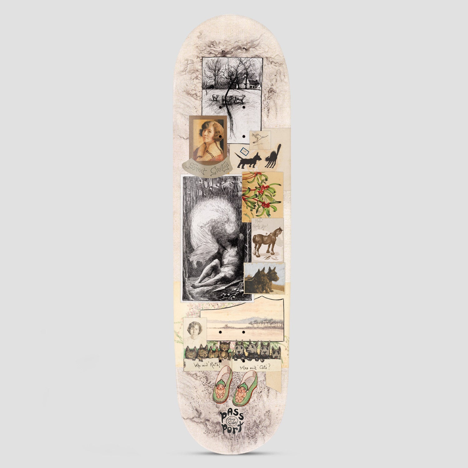 Passport x May Gibbs 8.25 MG Skateboard Deck
