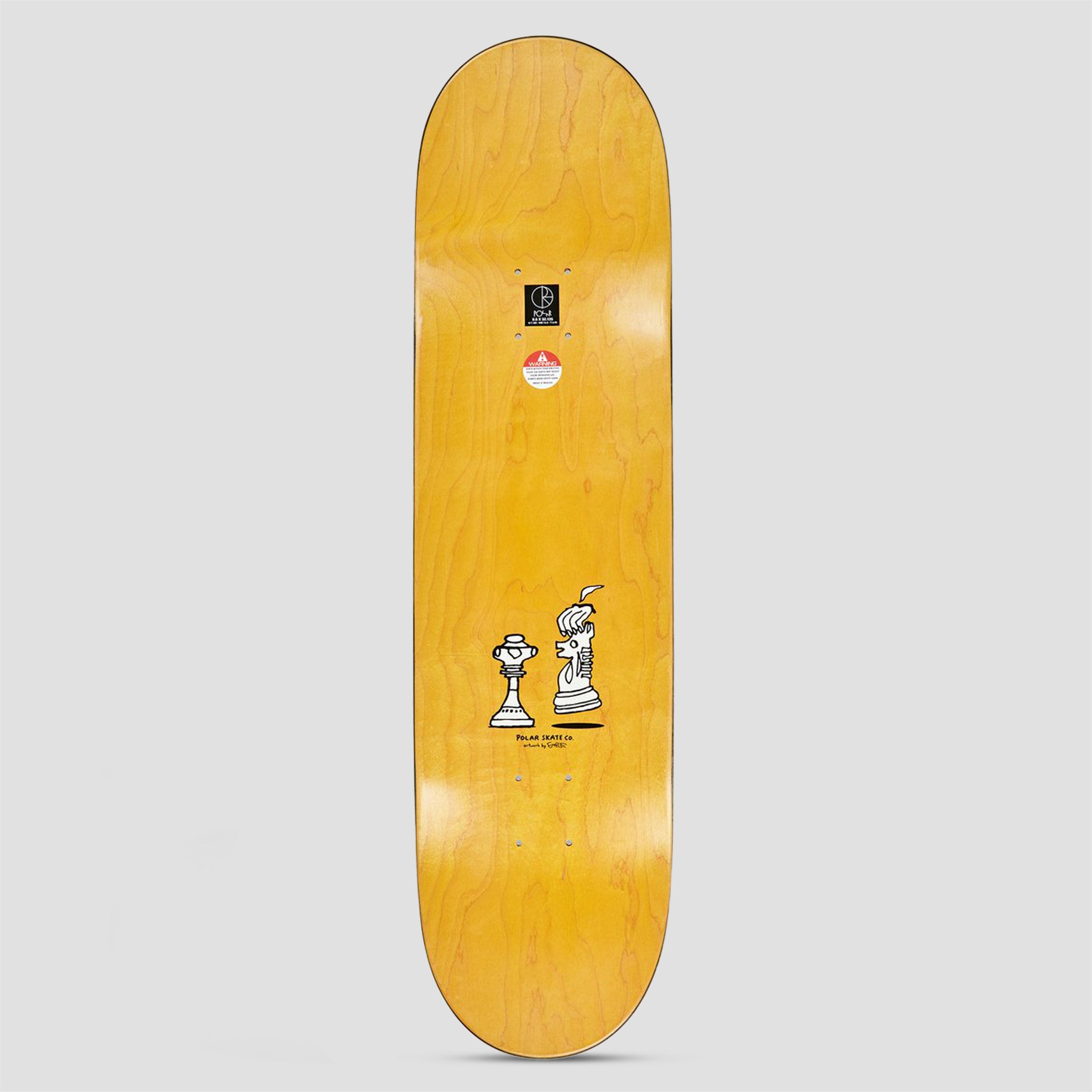 Polar 8.25 Dane Brady Checkmate Skateboard Deck