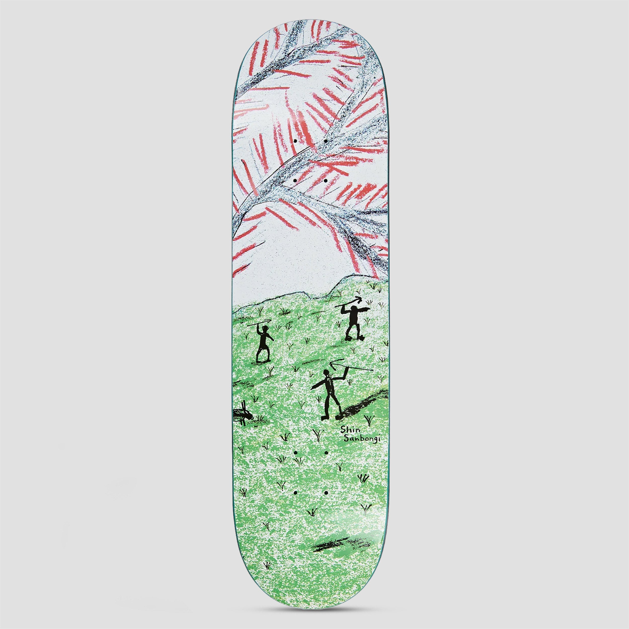 Polar 8.25 Shin Sanbongi Hunters Skateboard Deck