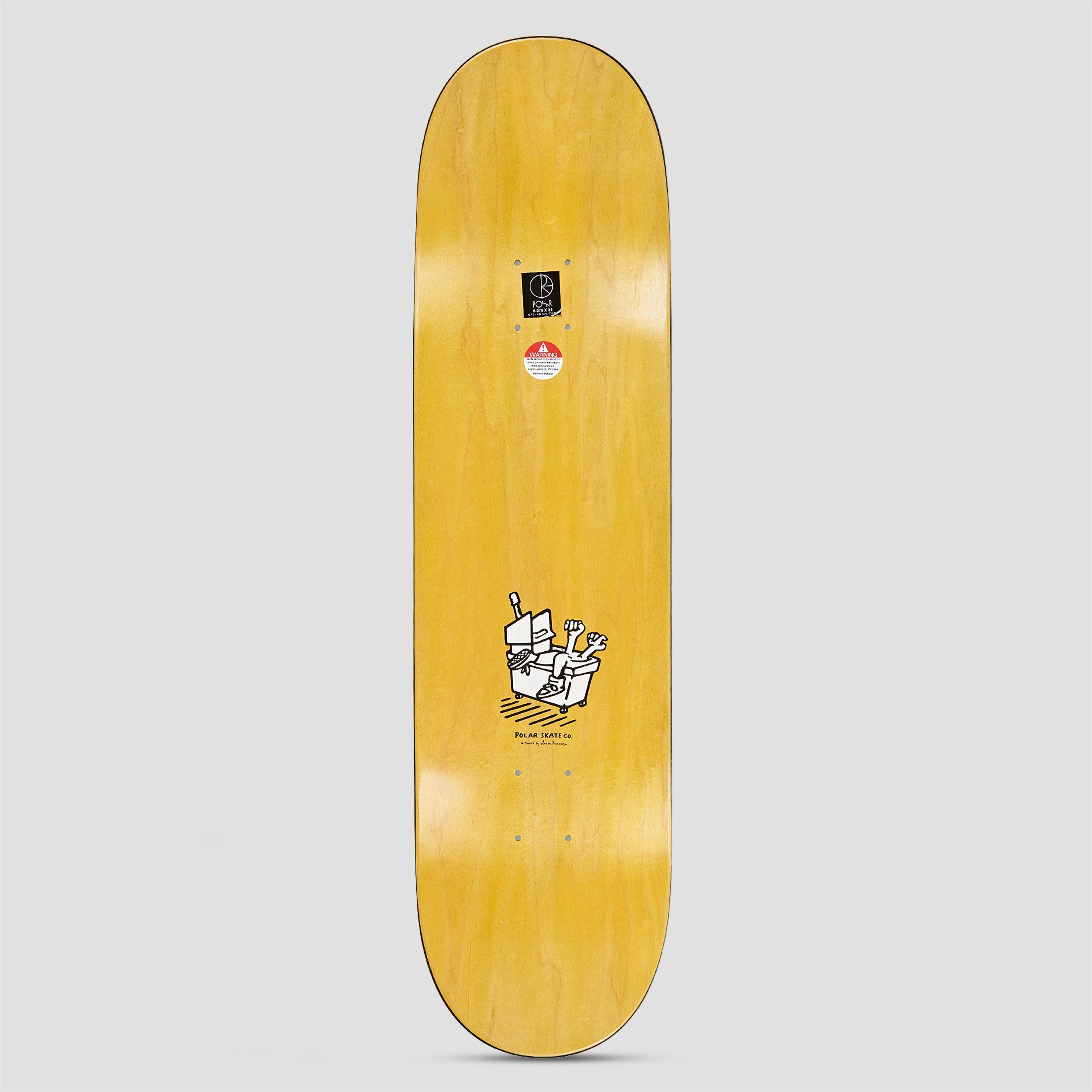 Polar 8.3 Dane Brady Mopping Green Skateboard Deck