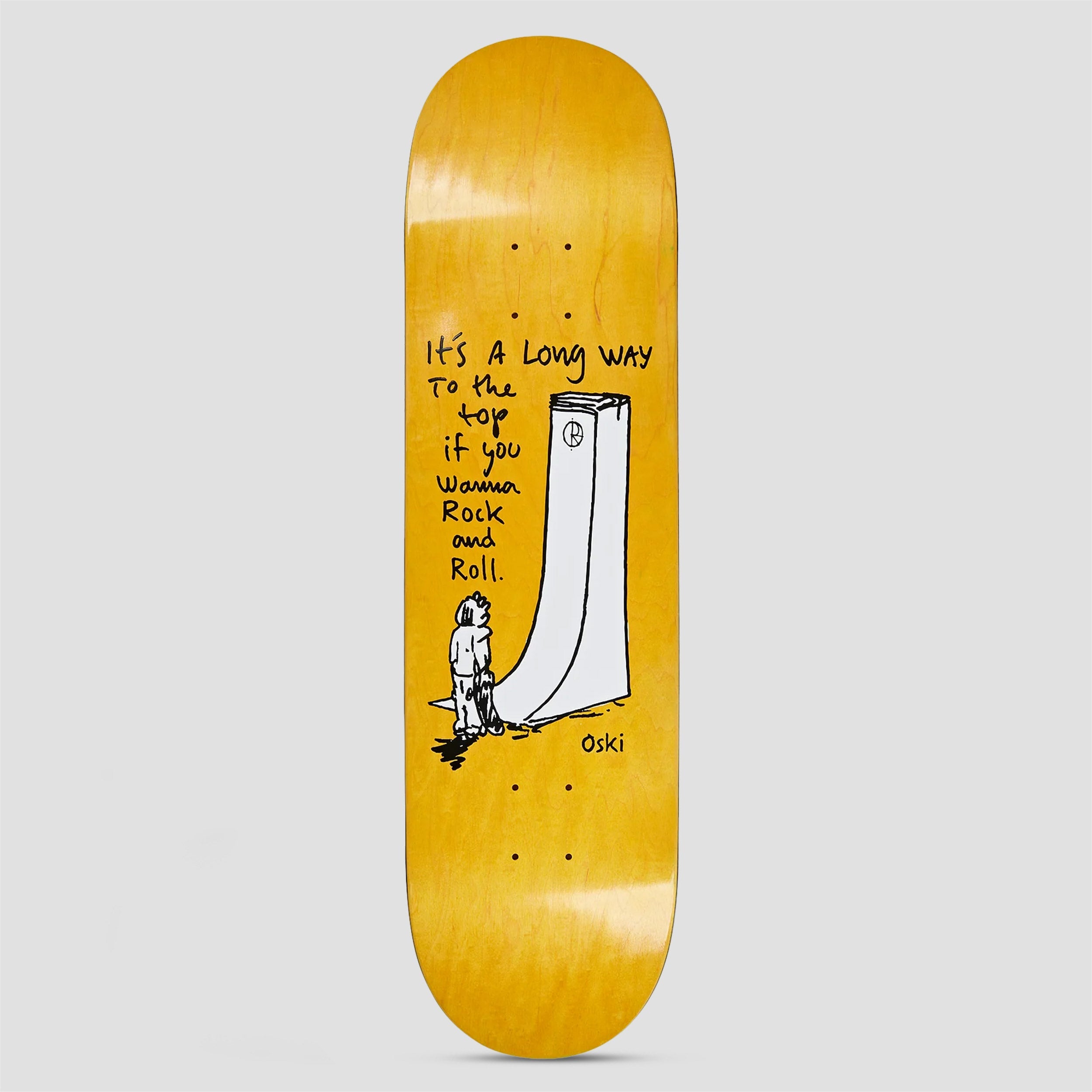 Polar 8.5 Oskar Rozenberg Rock & Roll Skateboard Deck