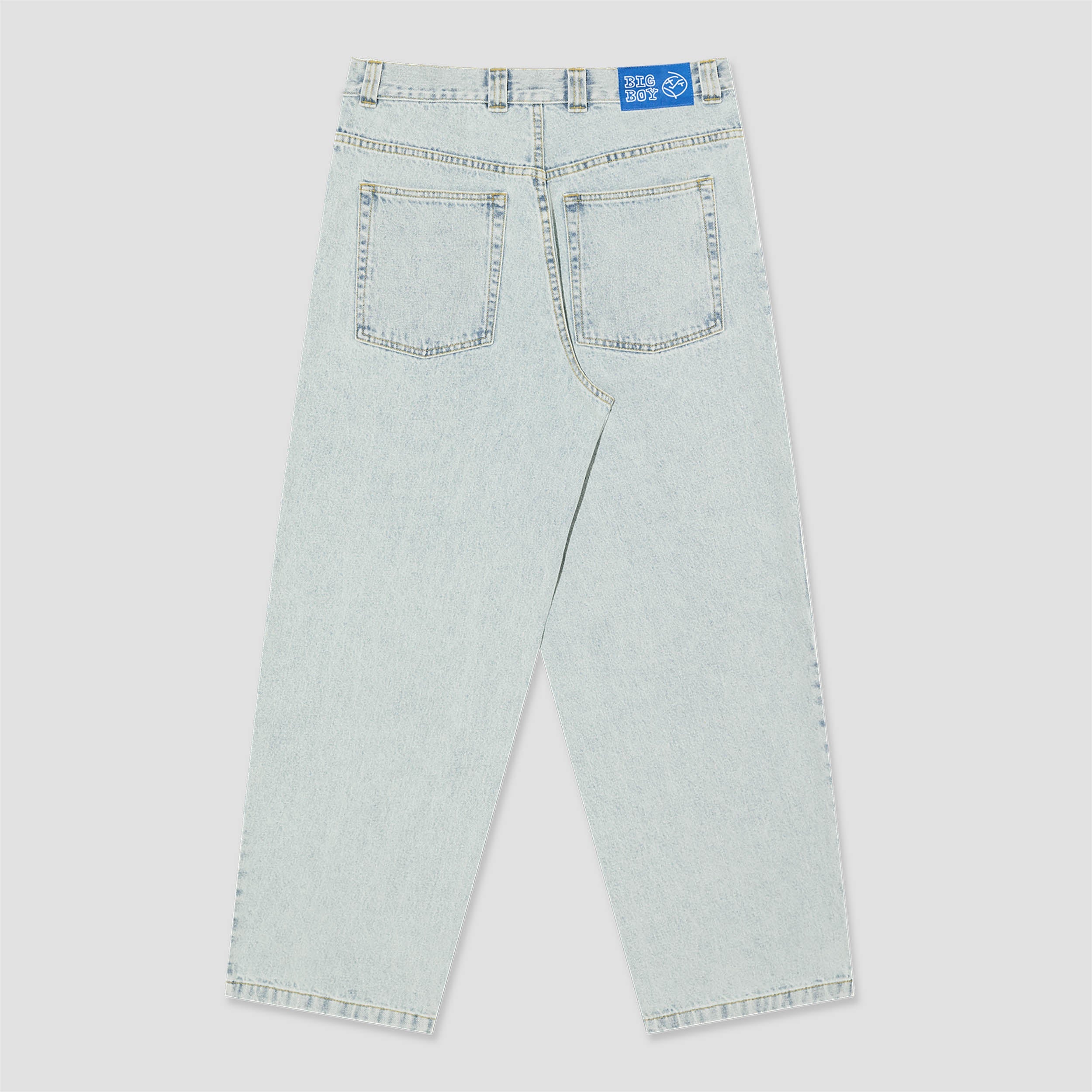 Polar Big Boy Pants OG Logo Light Blue