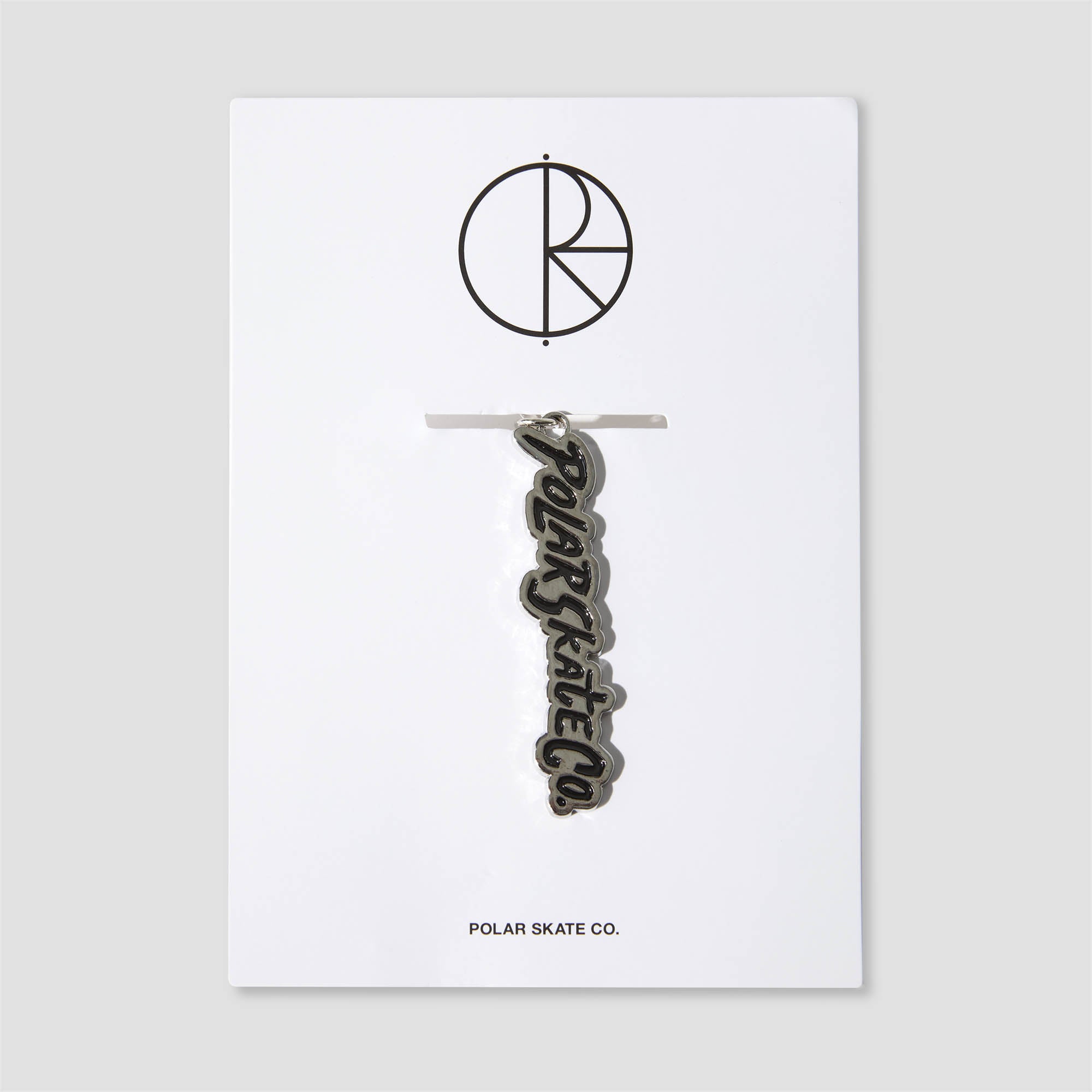 Polar Surf Logo Key Chain Silver / Black