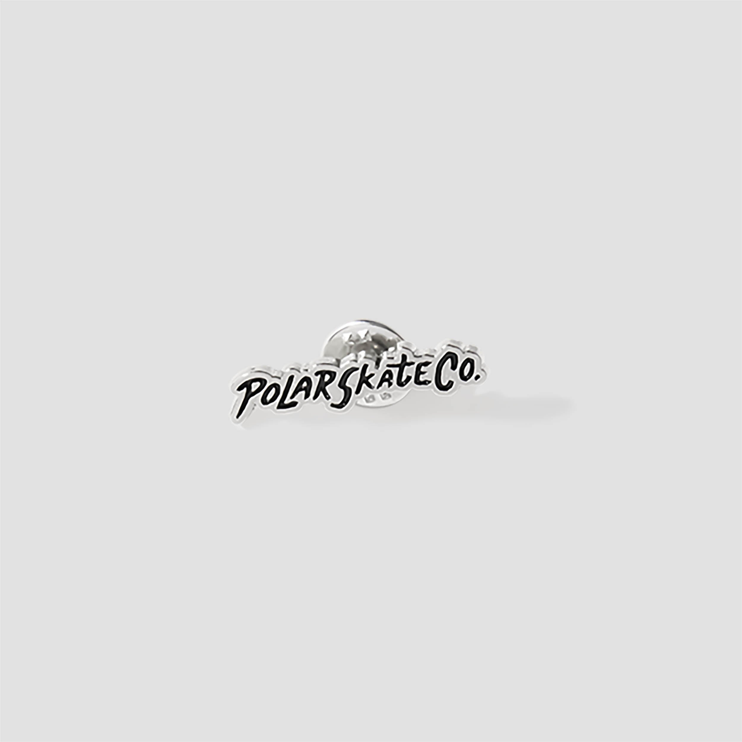 Polar Surf Logo Pin Silver