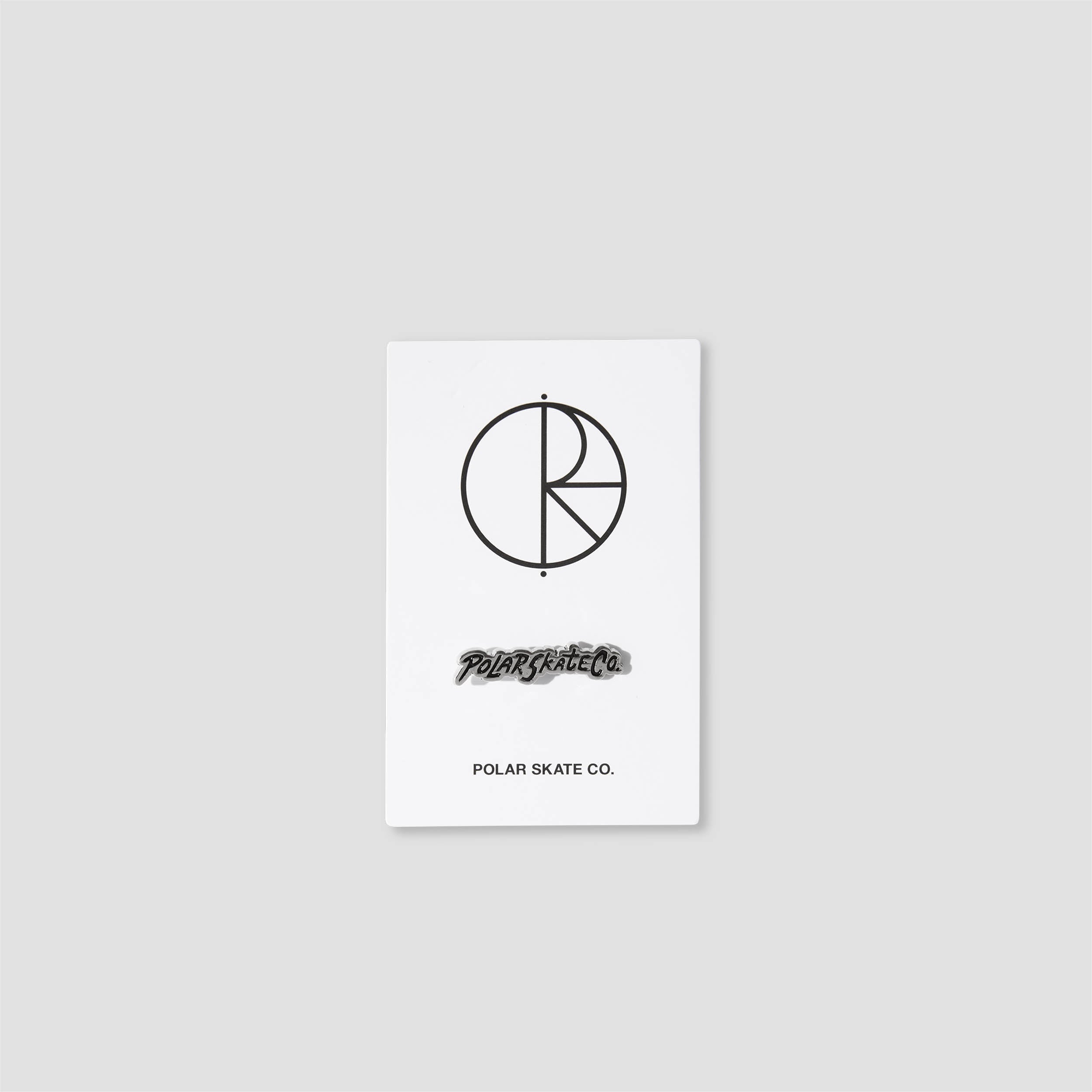 Polar Surf Logo Pin Silver