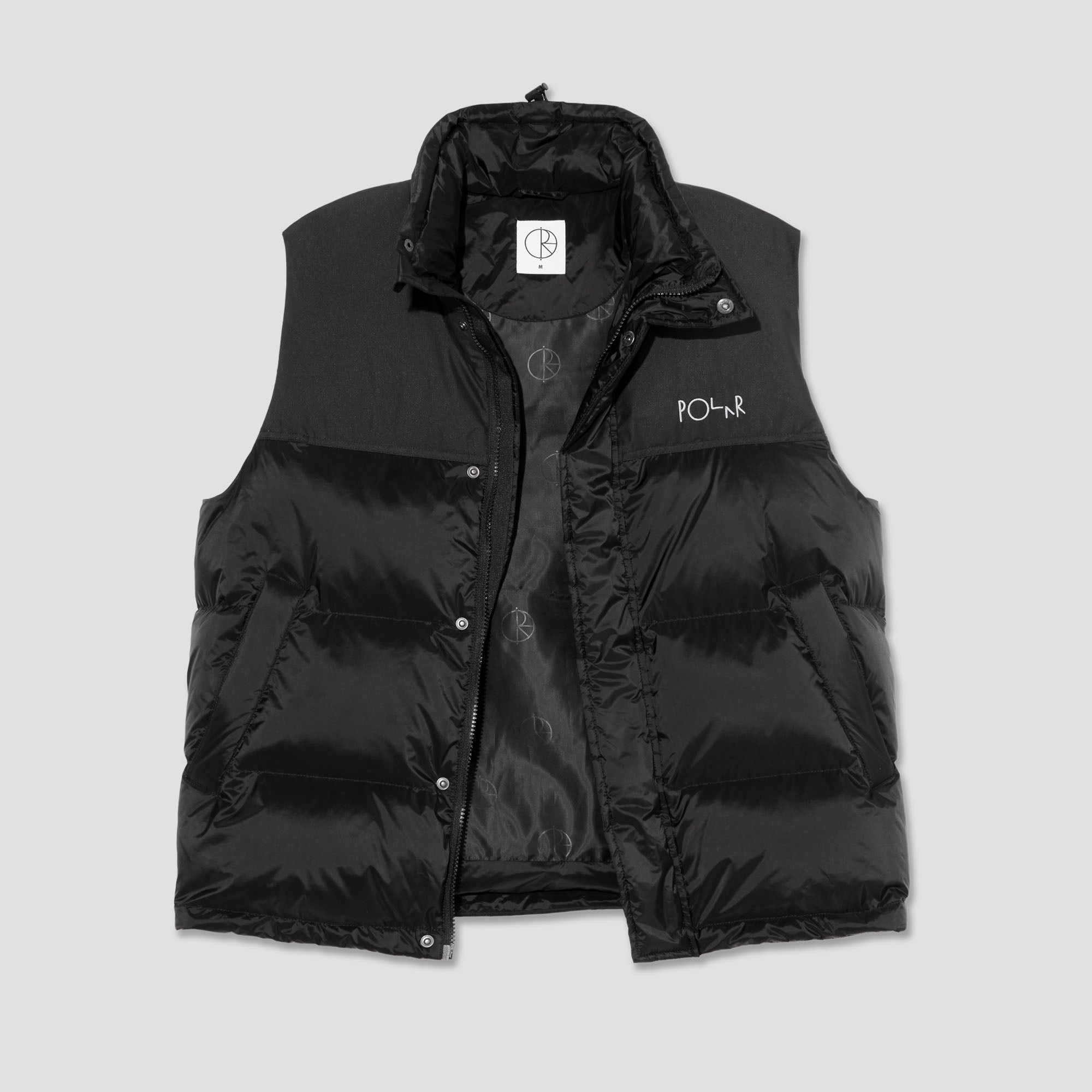 Polar Basic Puffer Vest Black