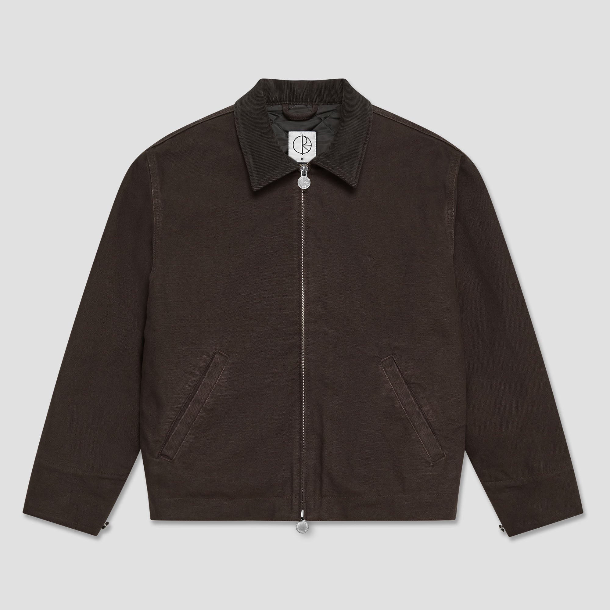 Polar Cliff Jacket With Quilted Lining Chocolate