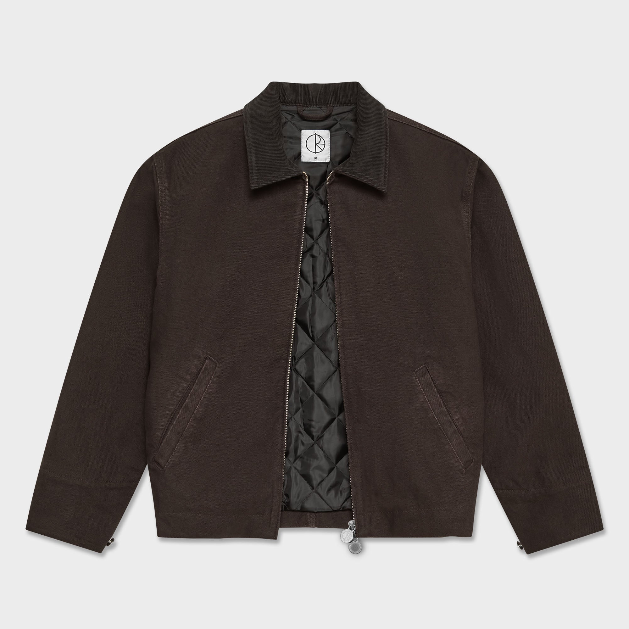 Polar Cliff Jacket With Quilted Lining Chocolate