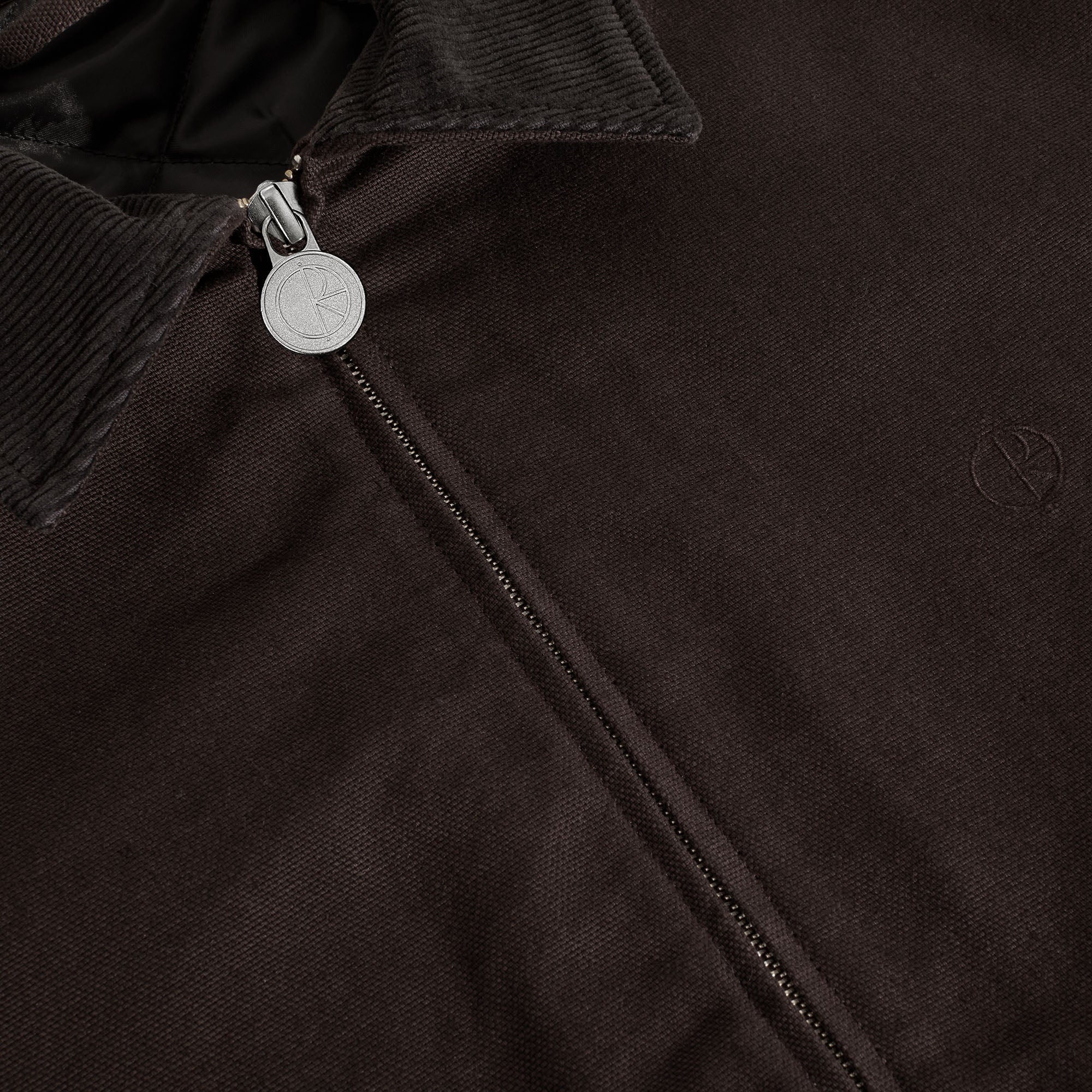 Polar Cliff Jacket With Quilted Lining Chocolate