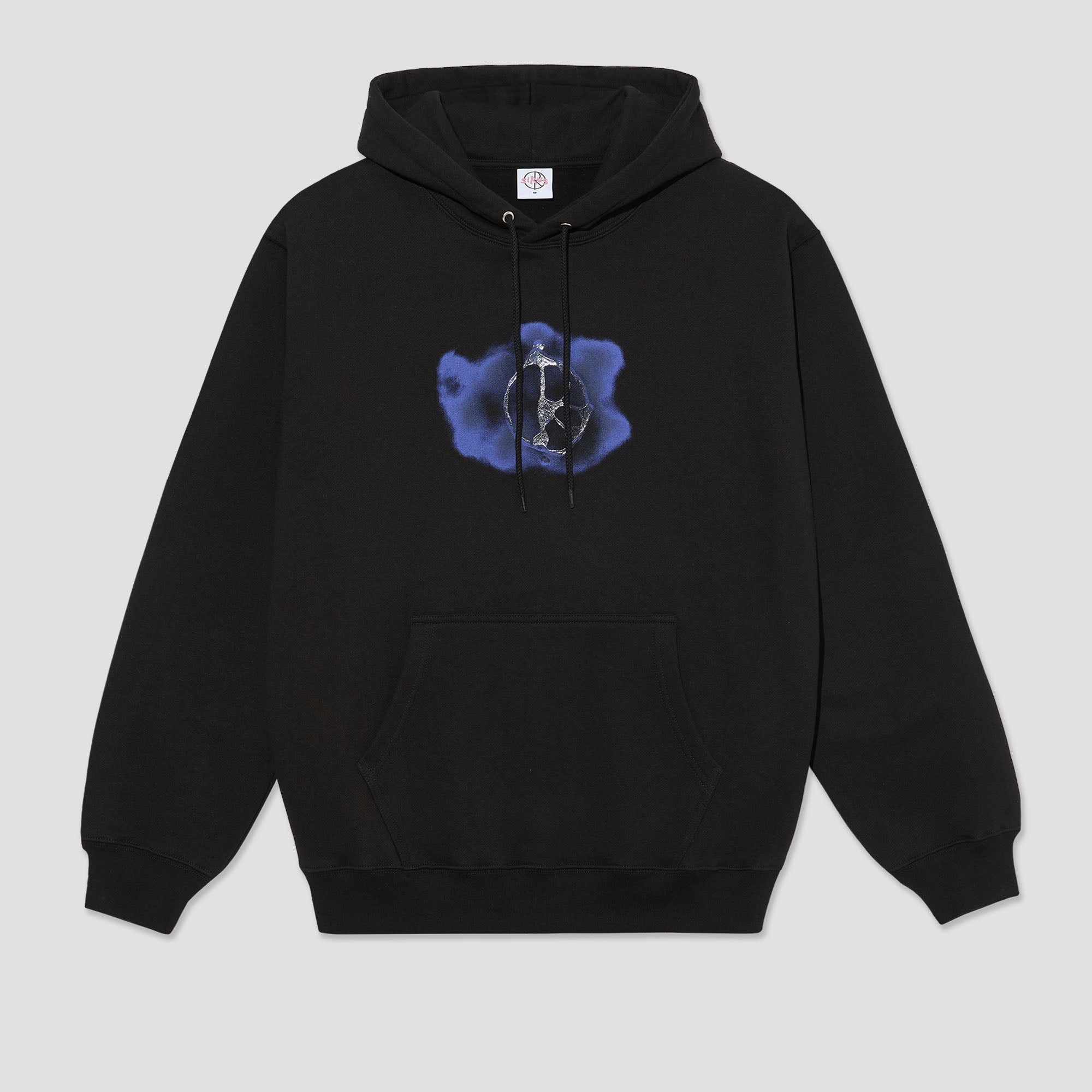 Polar Dave Hood Metal Logo Black