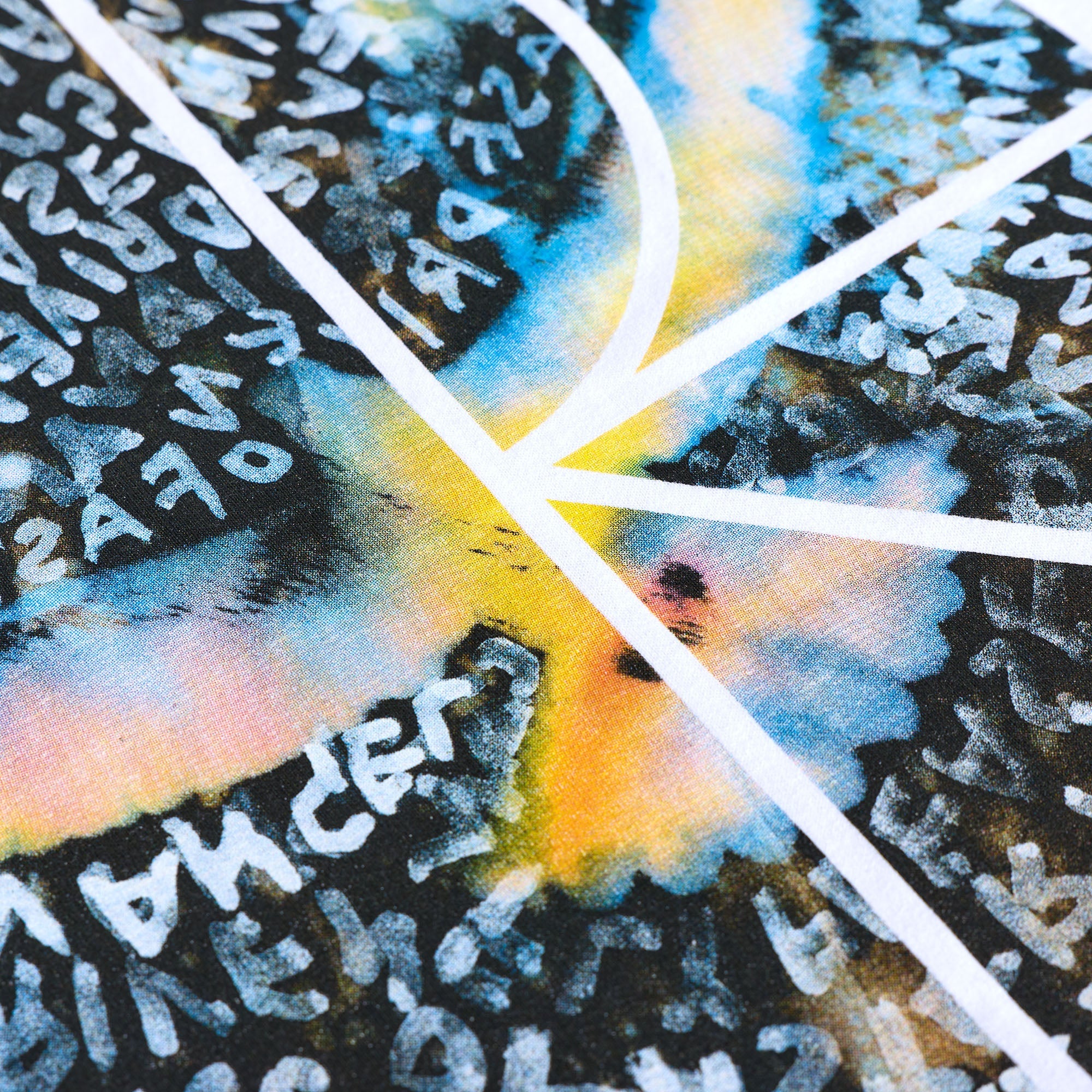 Polar Fill Logo Searching For Peace T-Shirt White