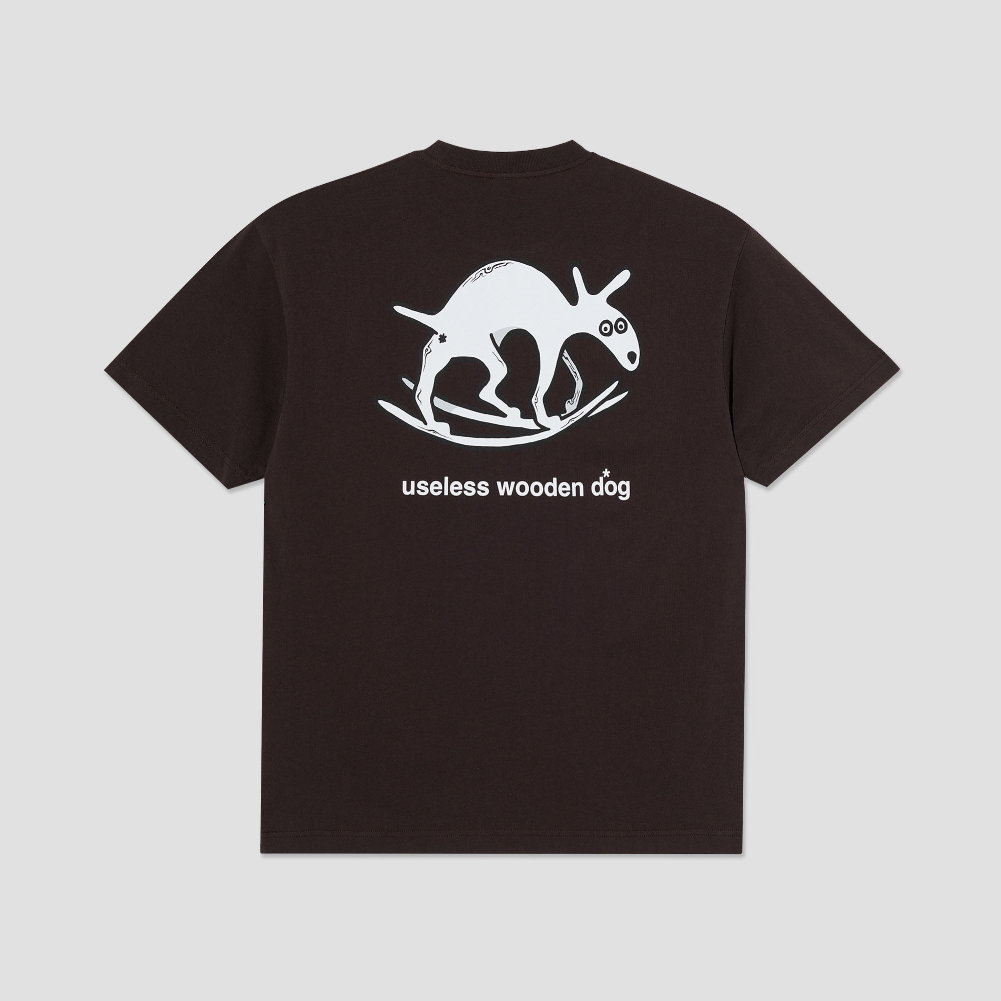 Polar Useless Wooden Dog T-Shirt Chocolate