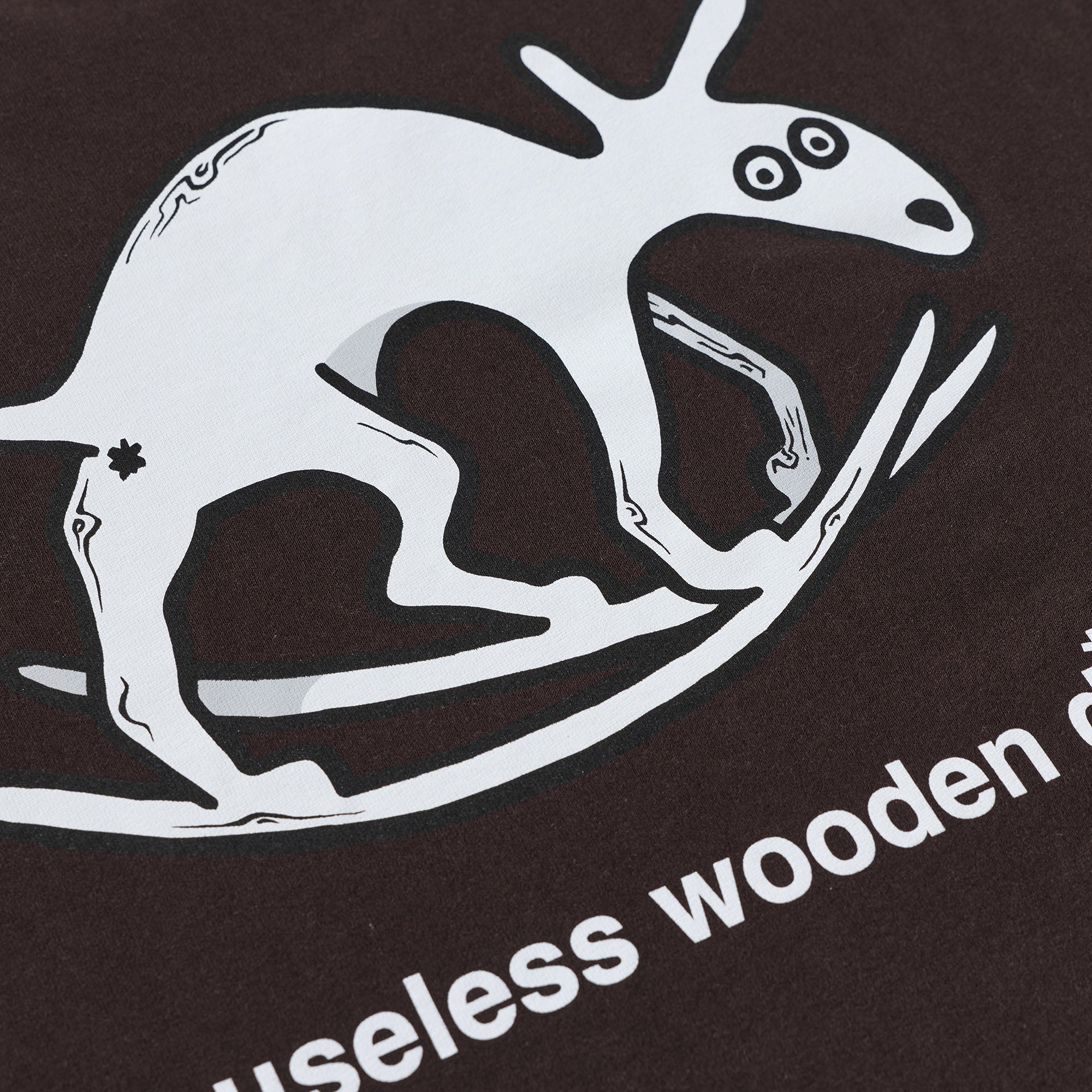 Polar Useless Wooden Dog T-Shirt Chocolate