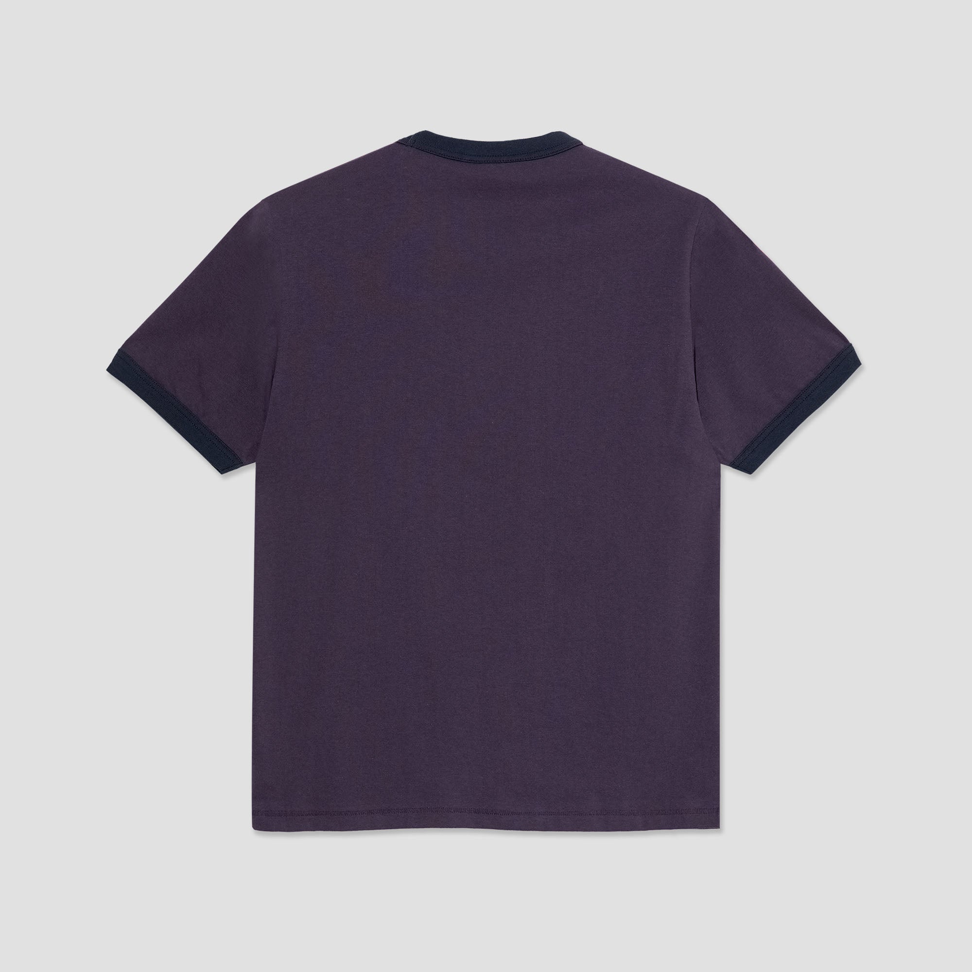 Polar Ringer T-Shirt Dark Violet / Navy