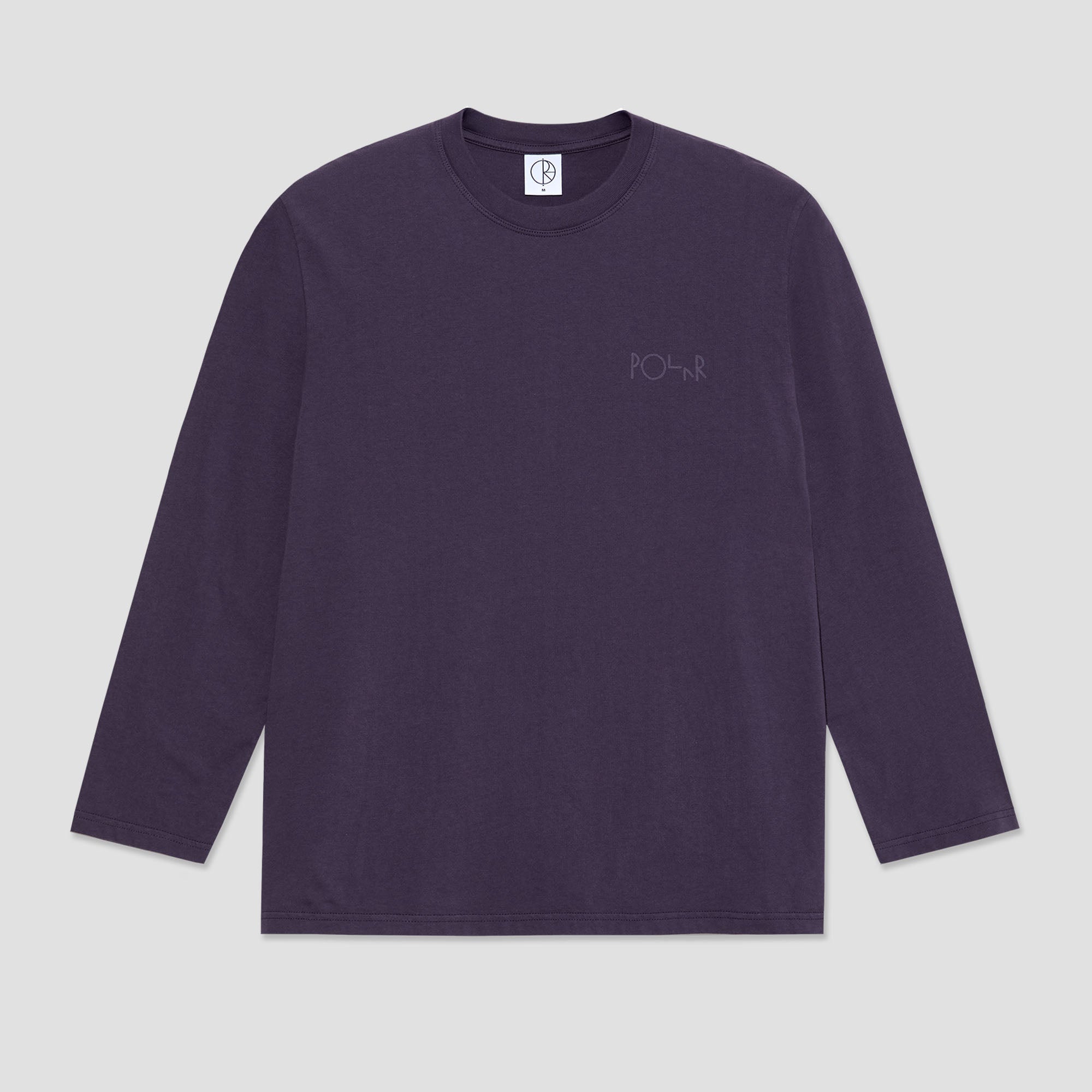 Polar Steve Longsleeve Stroke Logo T-Shirt Dark Violet
