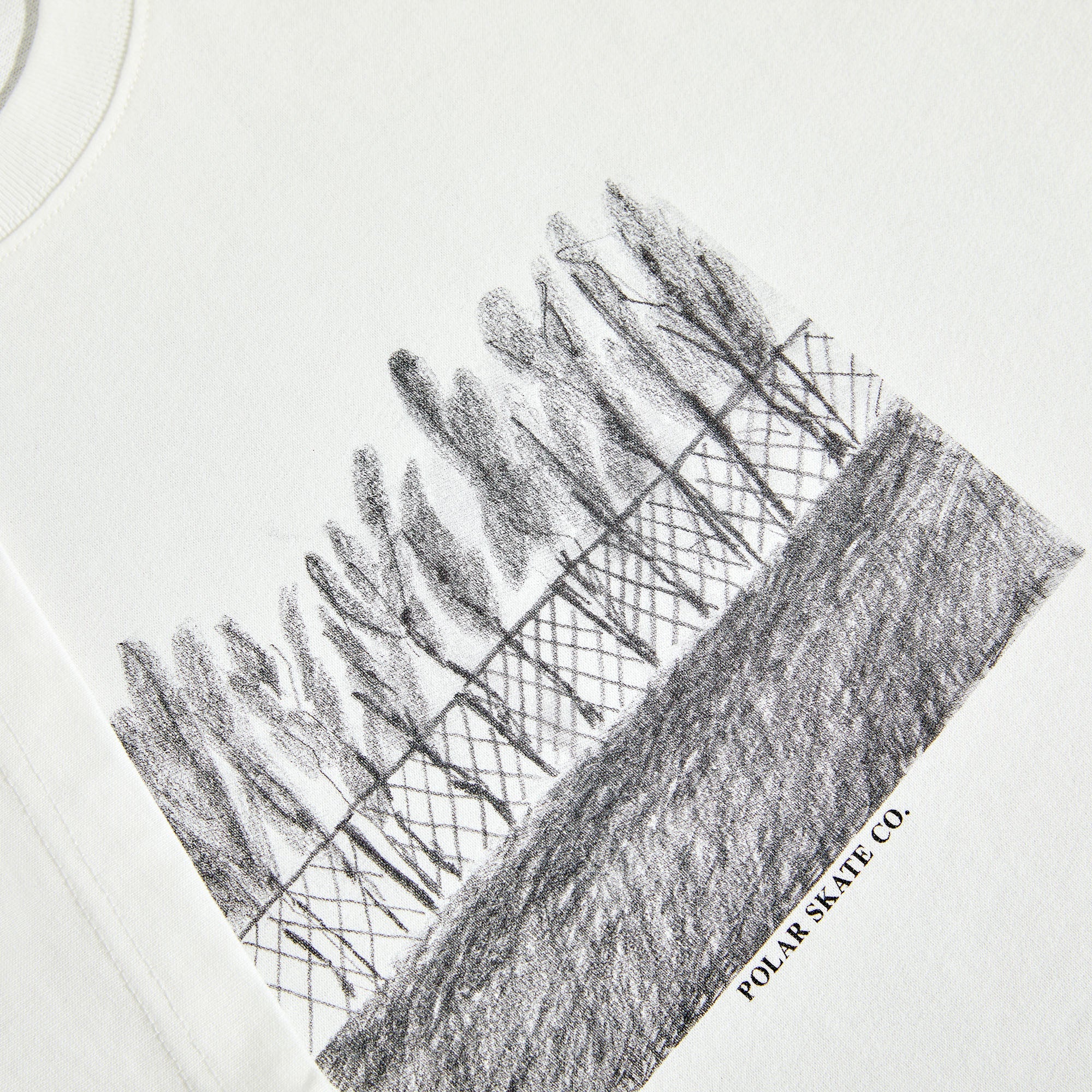 Polar Fence T-Shirt Cloud White
