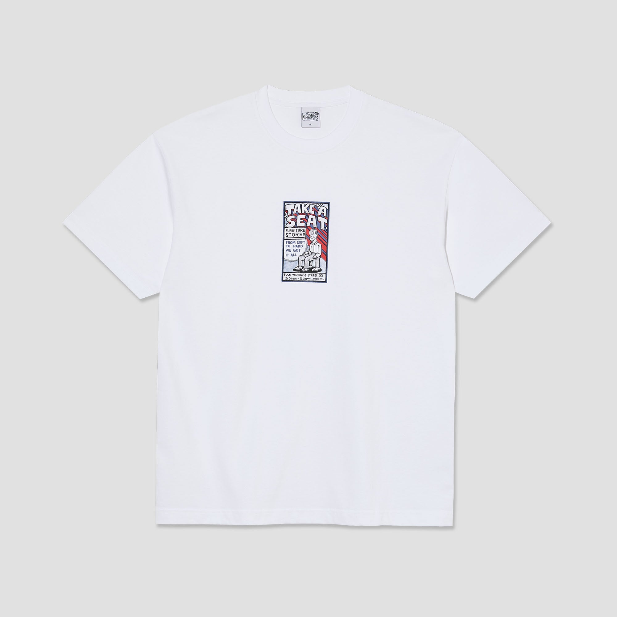 Polar Take A Seat T-Shirt White