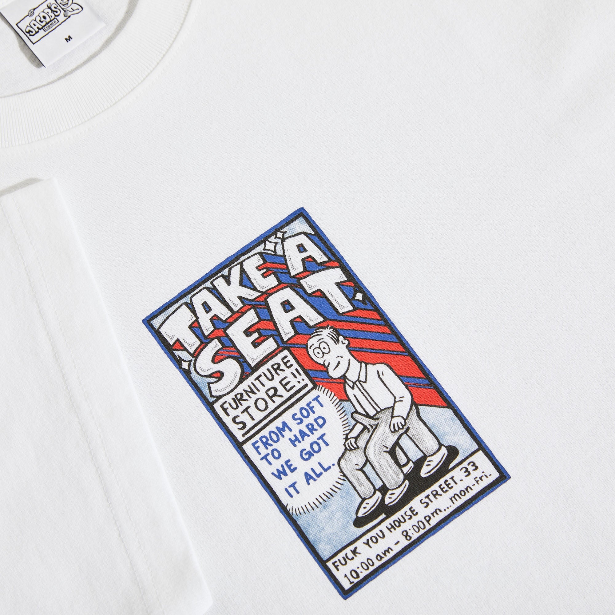 Polar Take A Seat T-Shirt White