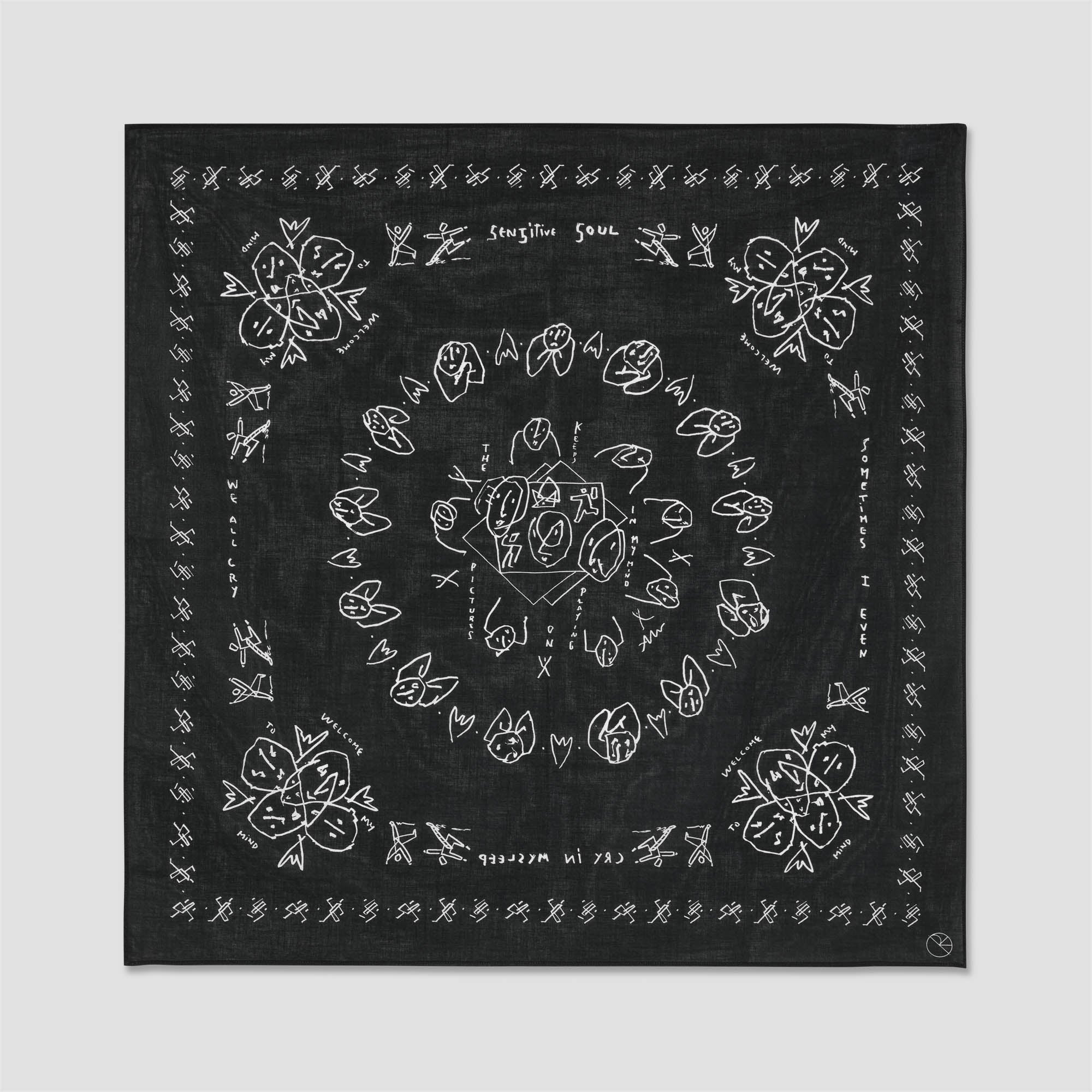 Polar Bandana Black