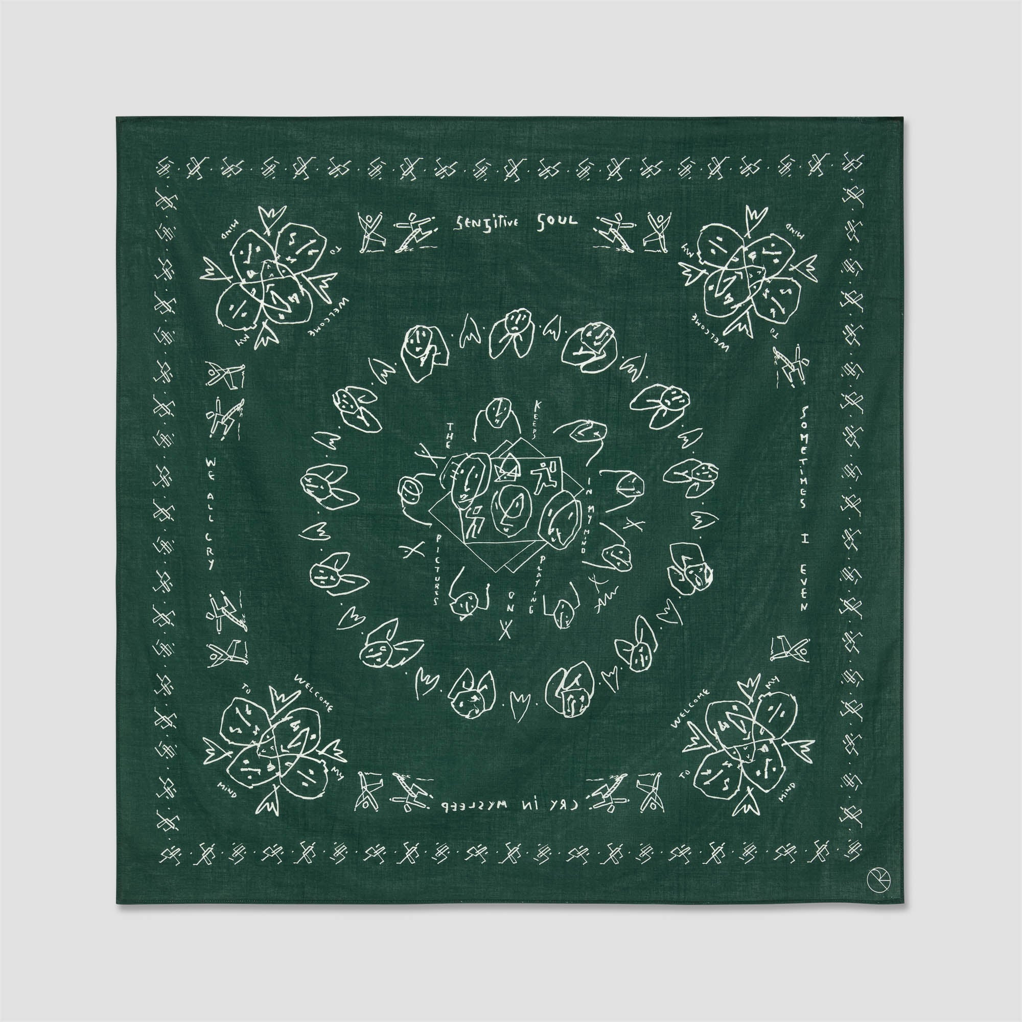 Polar Bandana Dark Green