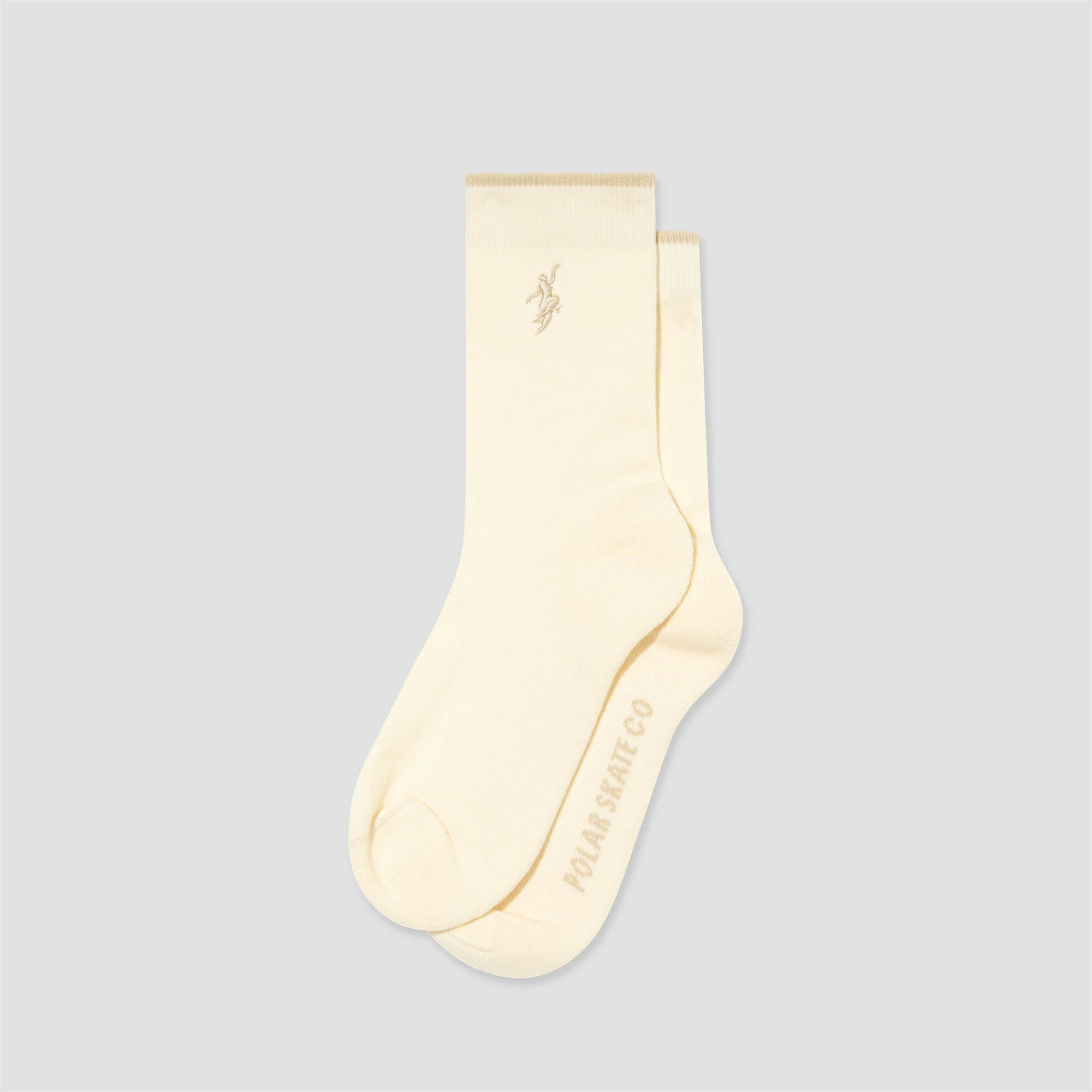 Polar Business No Complies Forever Socks Cloud White