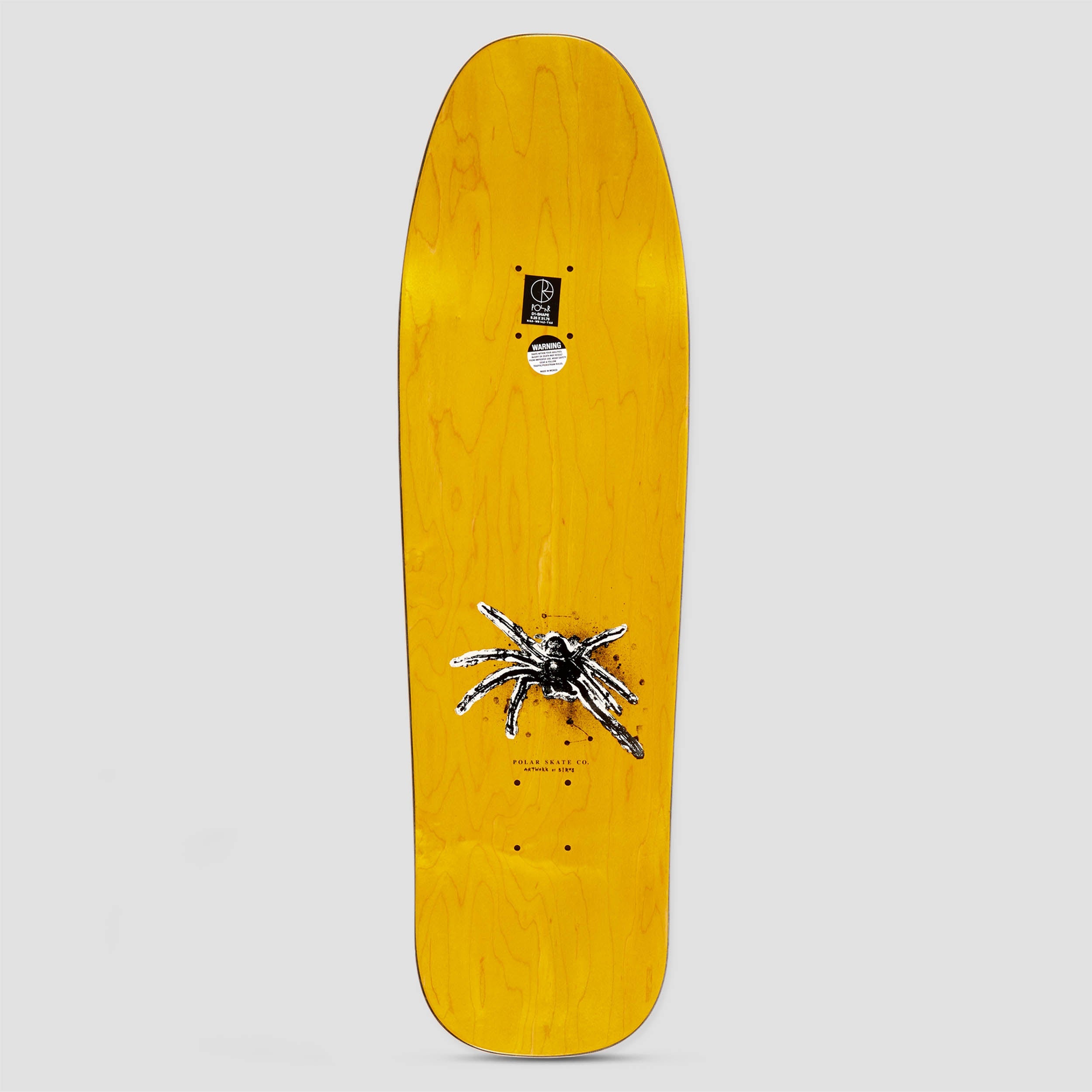 Polar D1 SHAPE David Stenström Spider Skateboard Deck