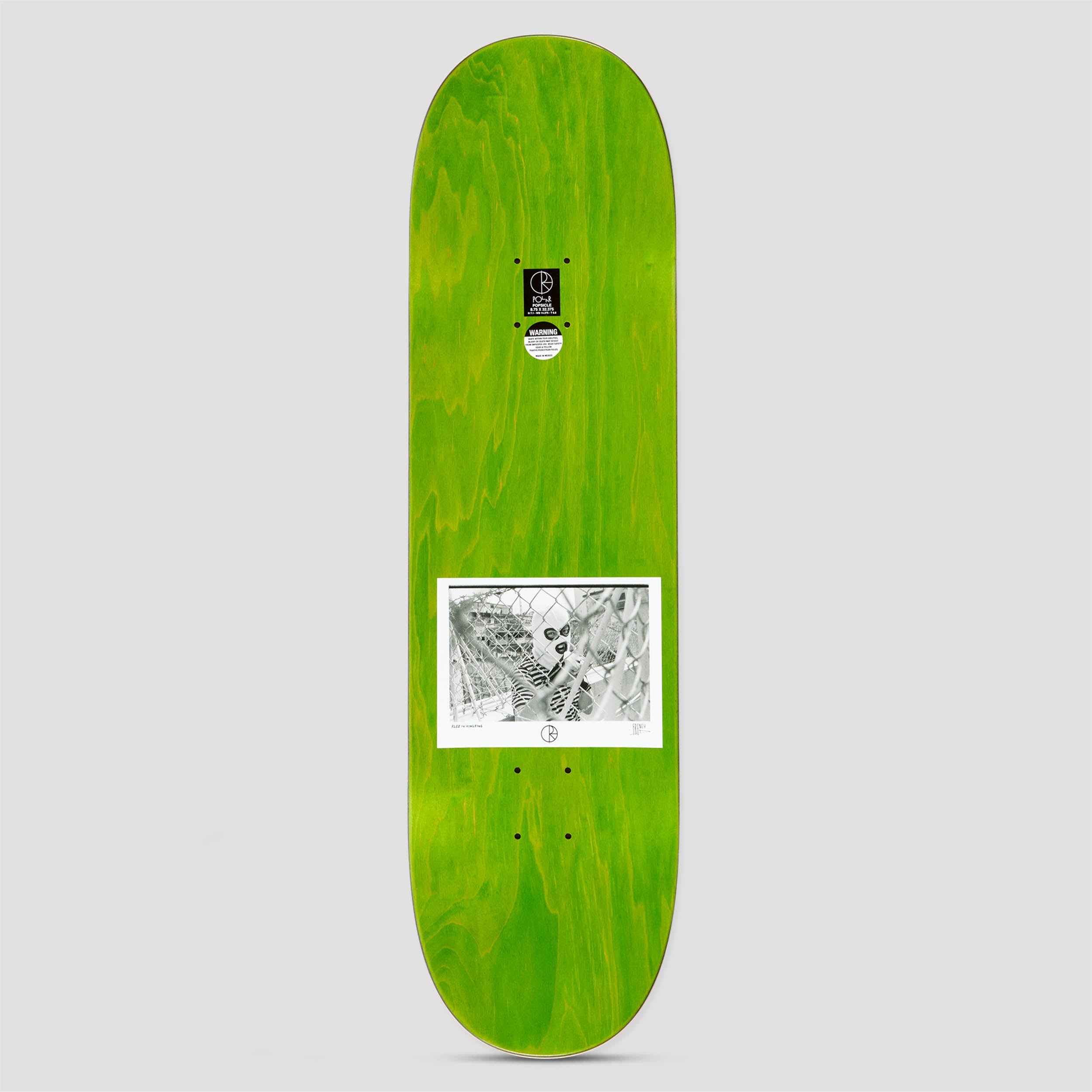 Polar 8.75 Klez Zawisza Hong Kong Skateboard Deck