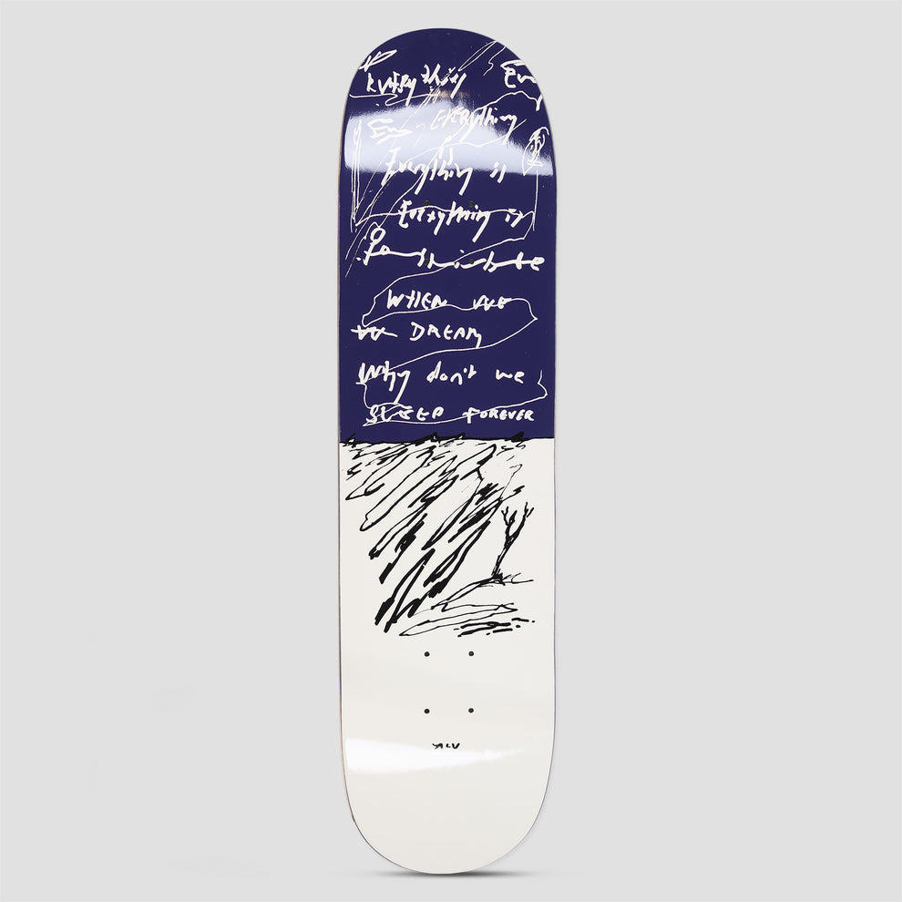 Polar 8.25 Team / Alv Sleep Forever Short Skateboard Deck