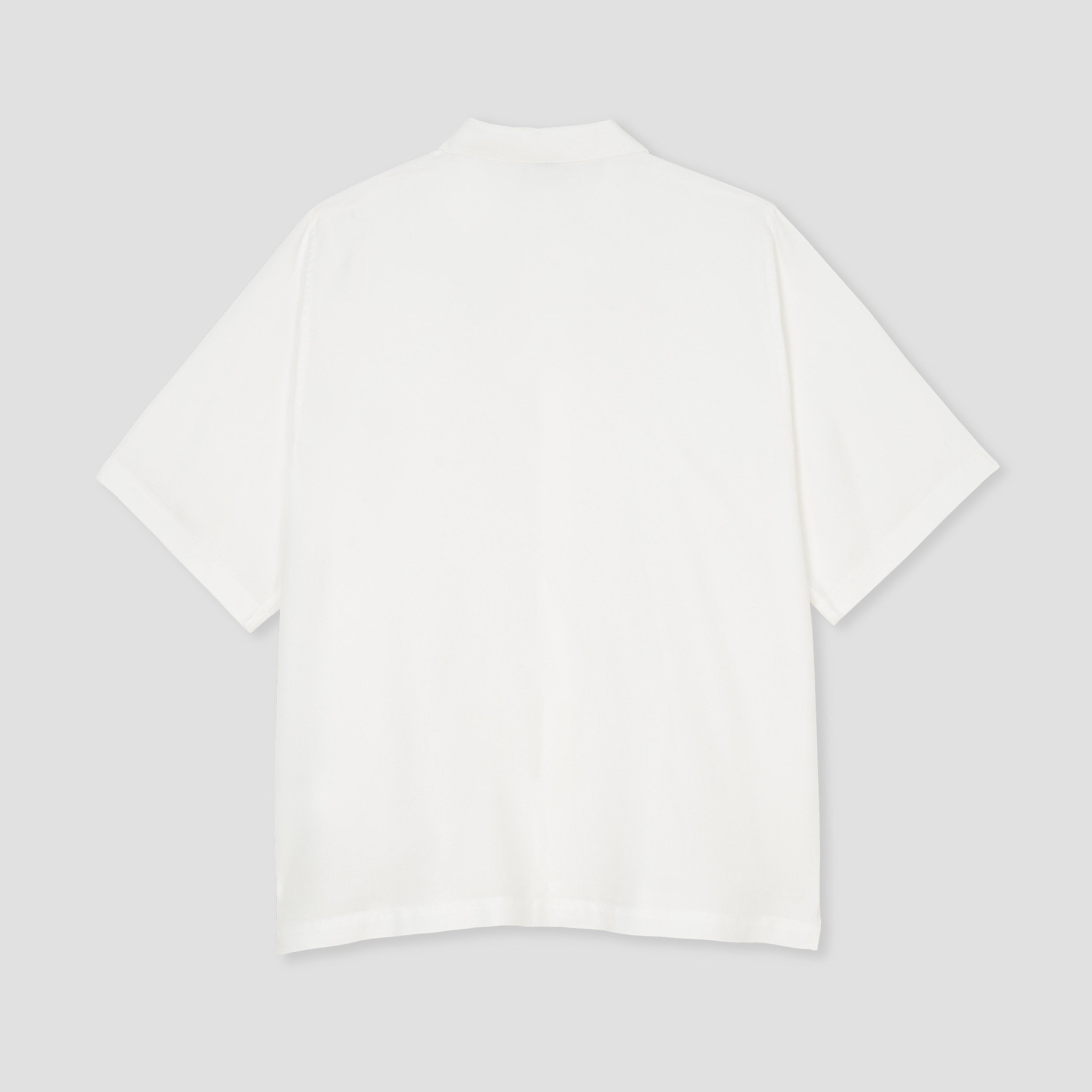 Polar Skate Co Bowling Shirt Double P Cloud White