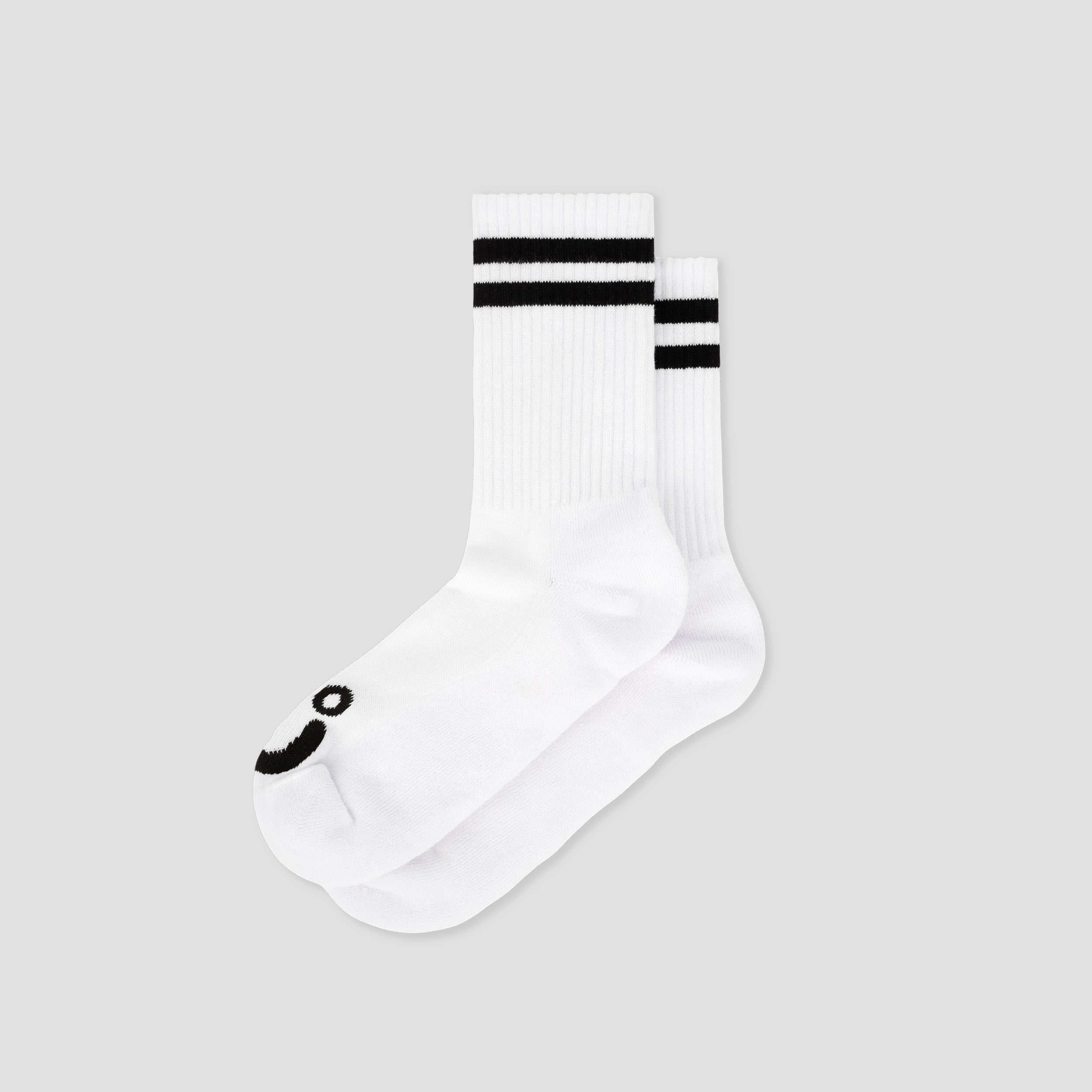 Polar Happy Sad Classic Socks White / Black