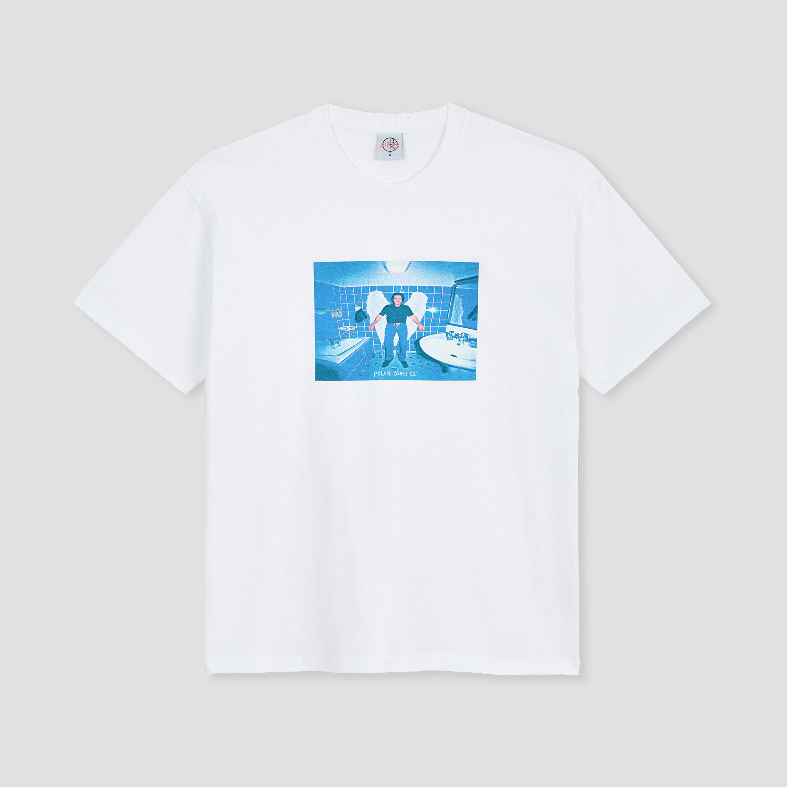 Polar Skate Co Angel Man T-Shirt White