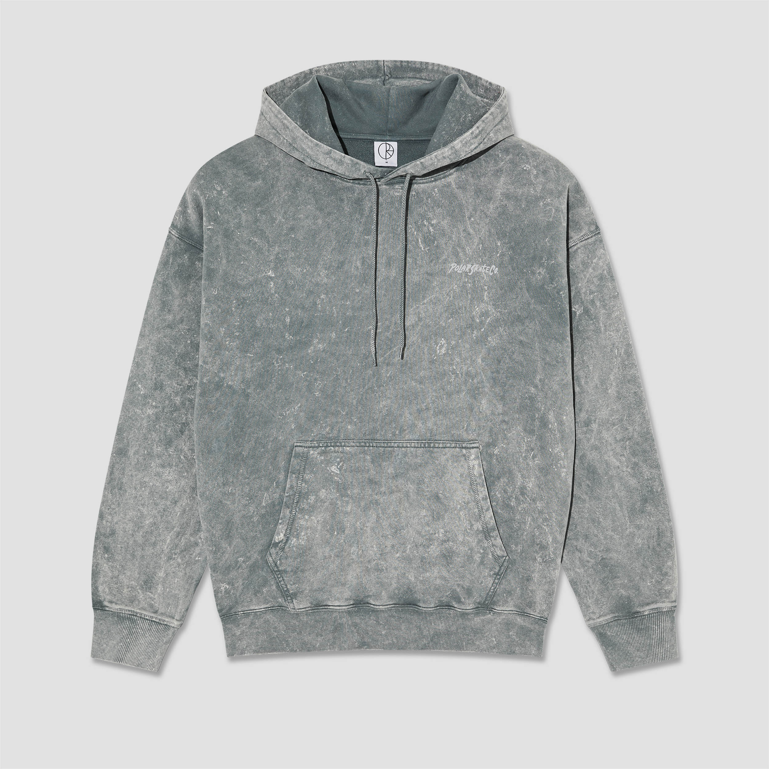 Polar Acid Frank Surf Logo Hoodie Logo Grey