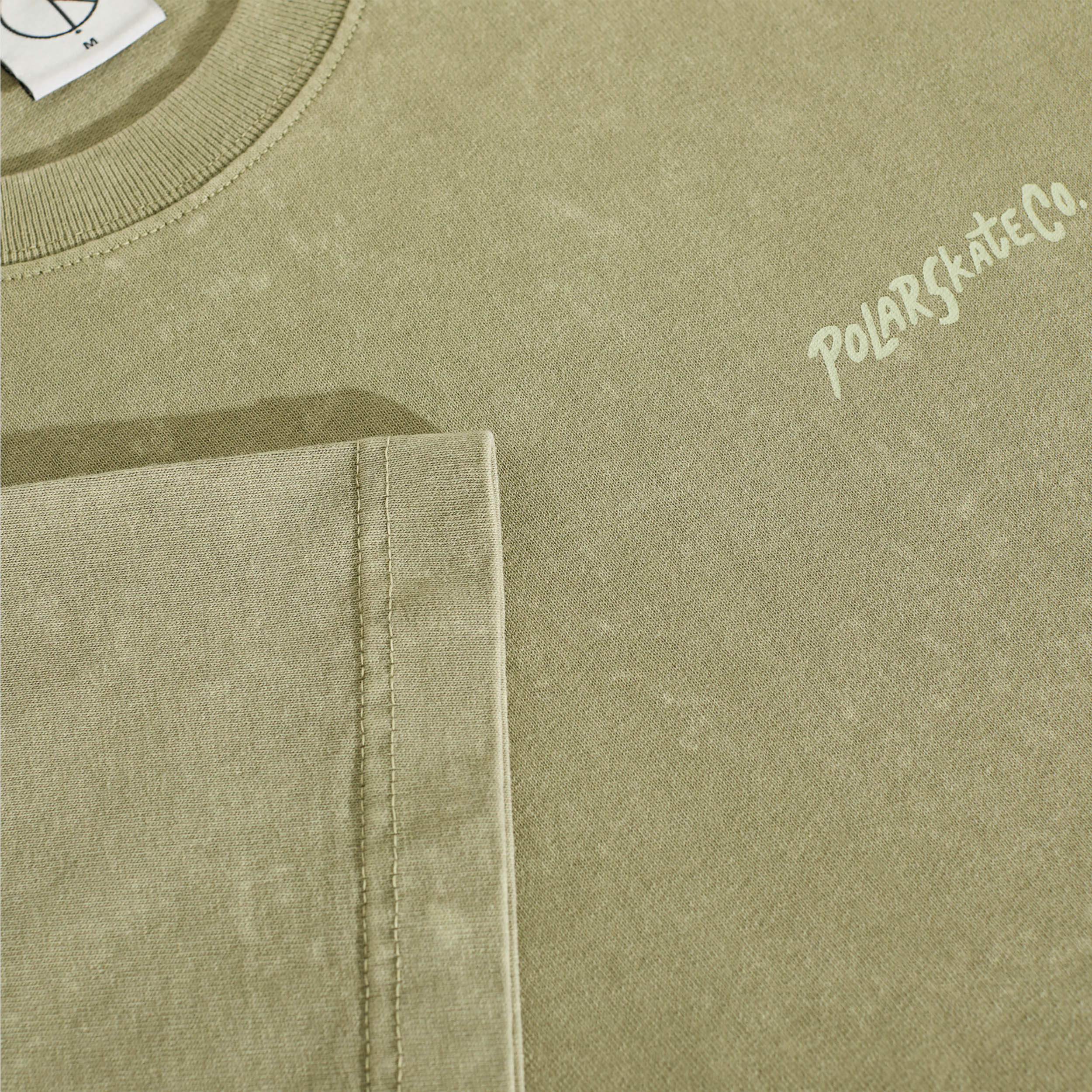 Polar Acid Surf Logo T-Shirt Light Green