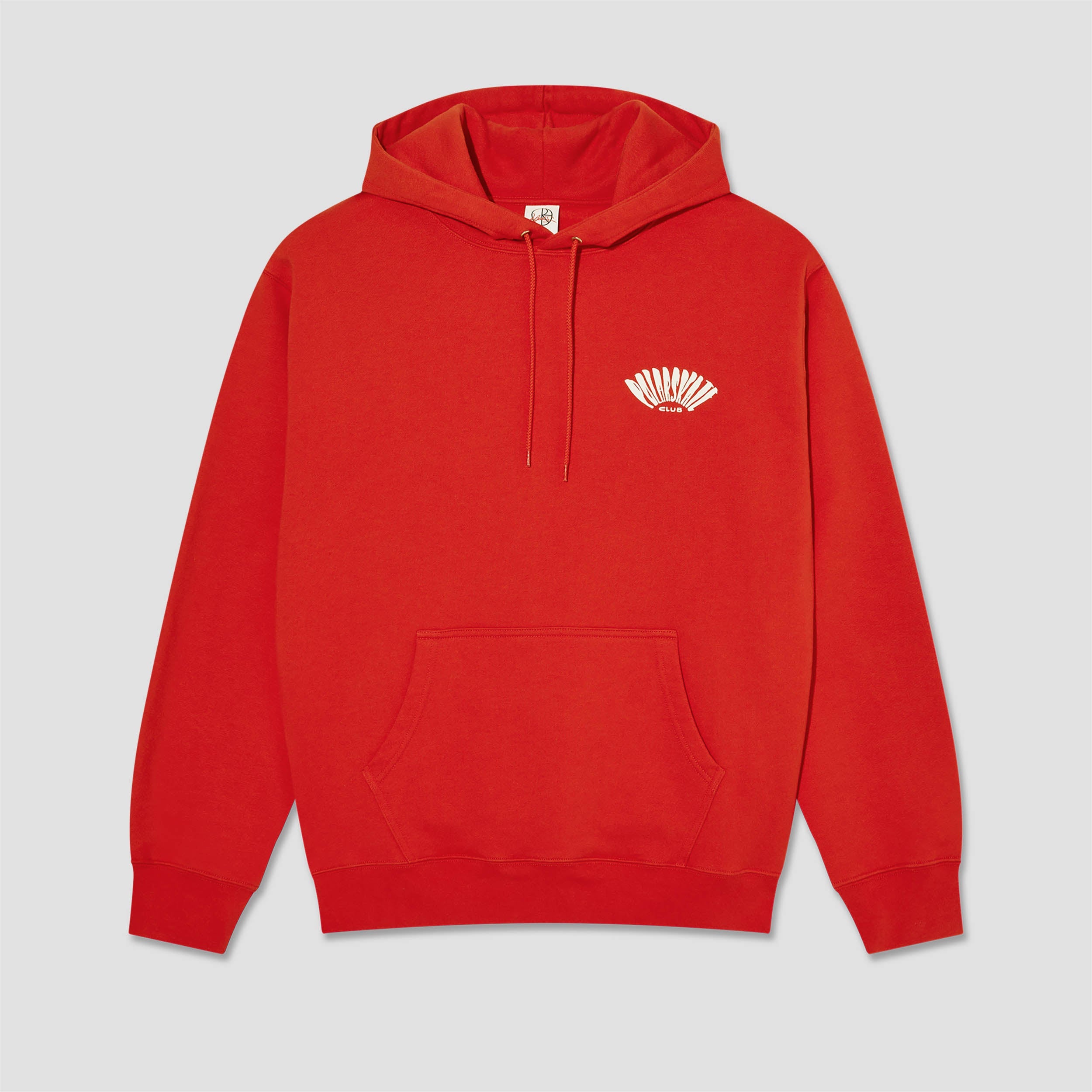 Polar Skate Club Dave Hoodie Red