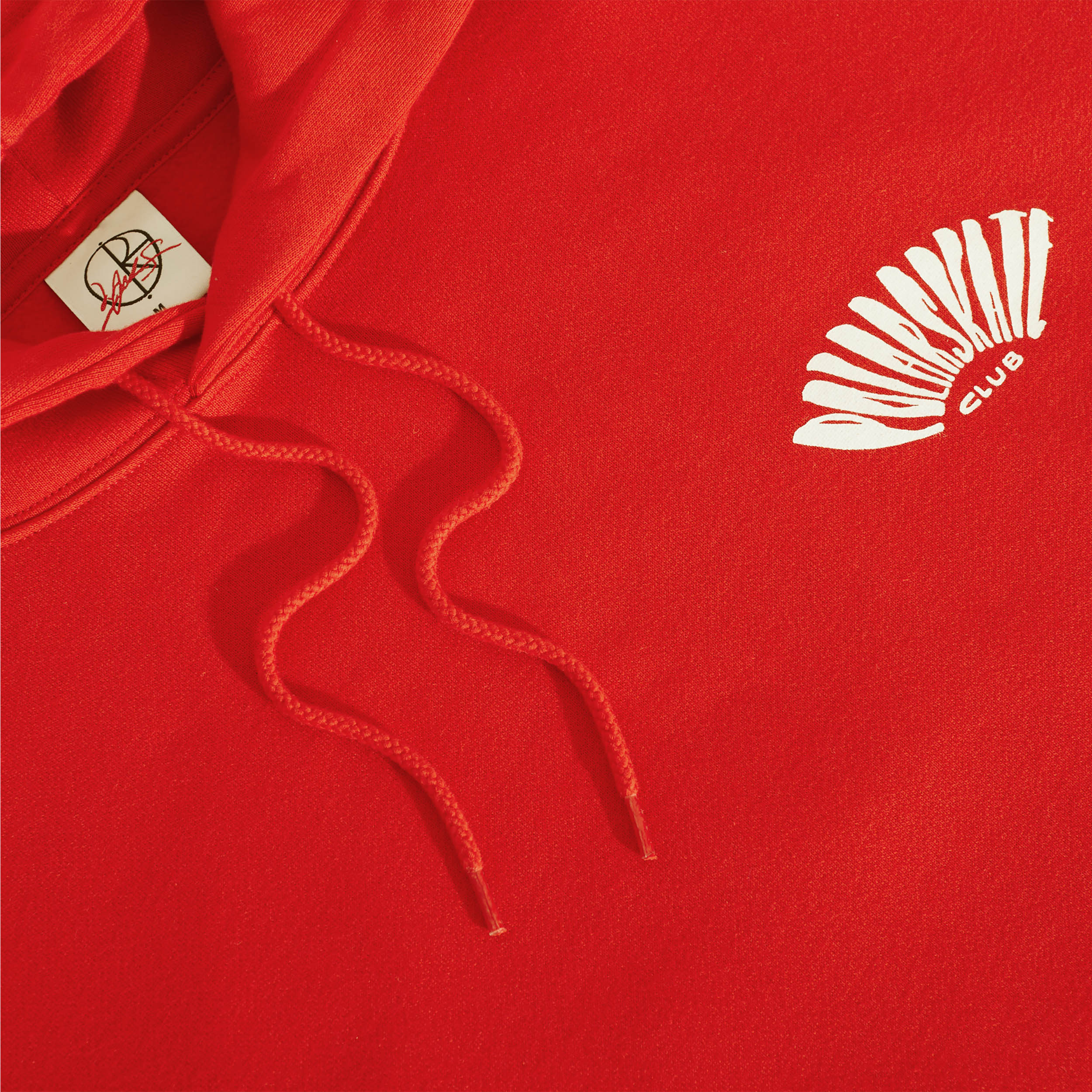 Polar Skate Club Dave Hoodie Red