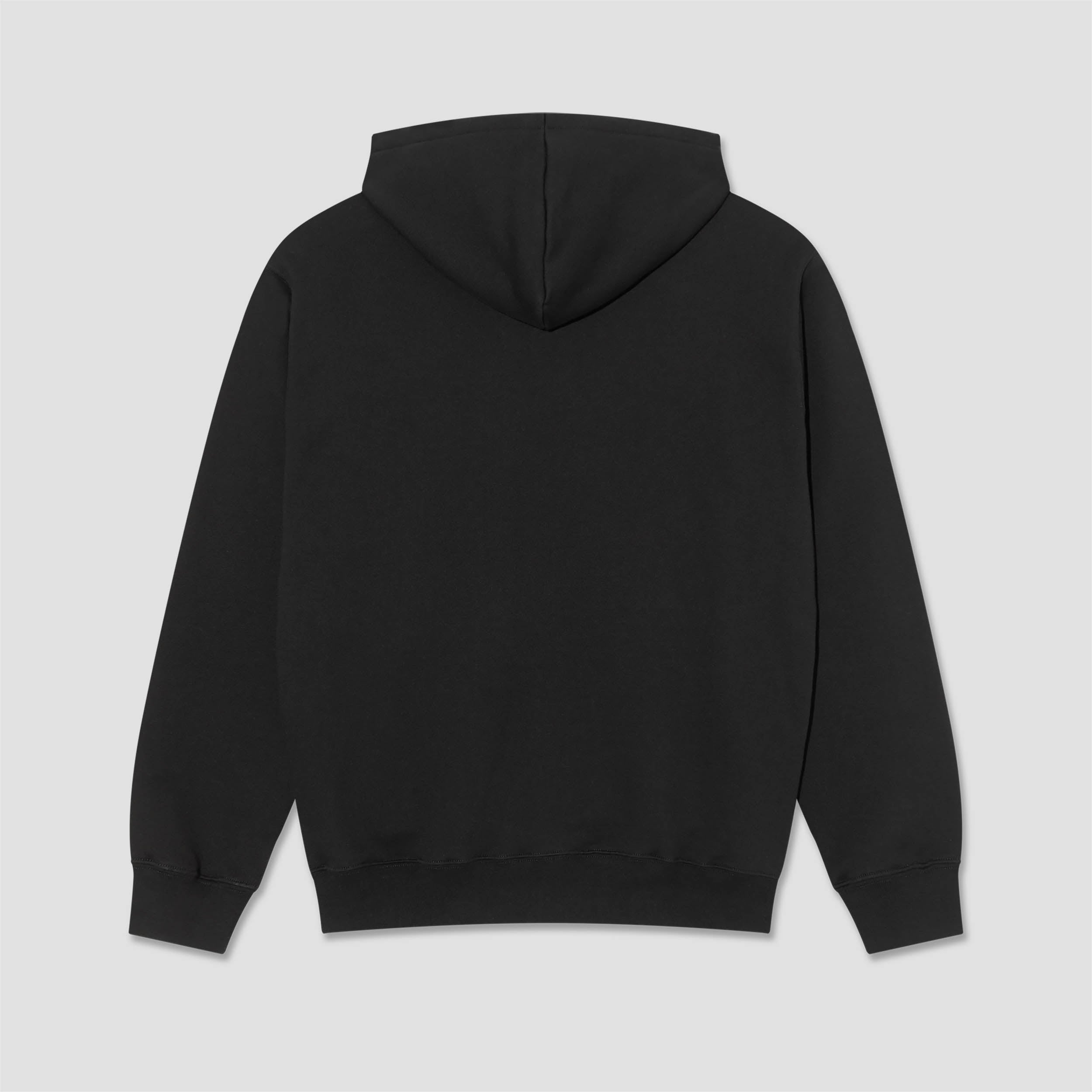 Polar Surf Logo Dave Hoodie Black