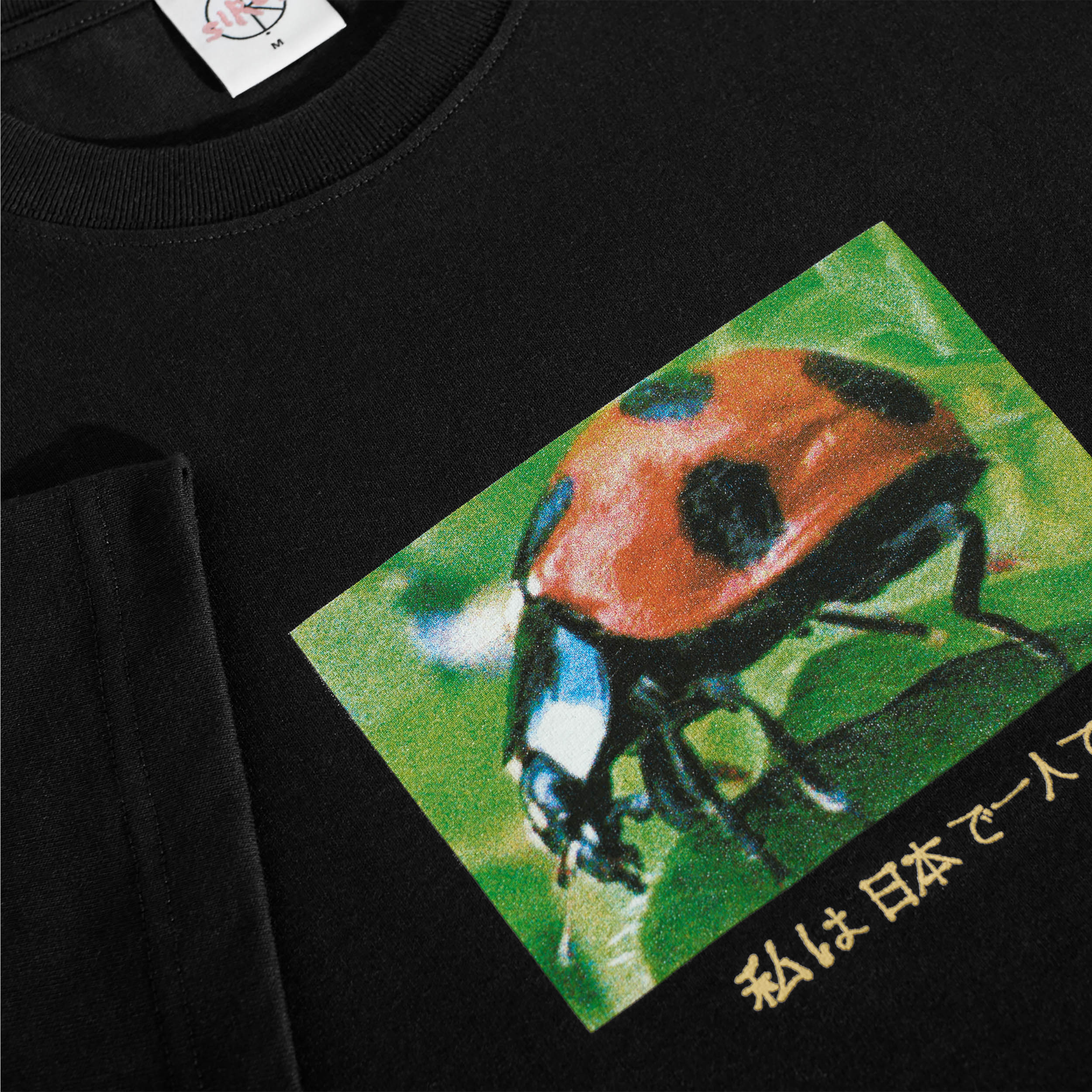 Polar Ladybug T-Shirt Black