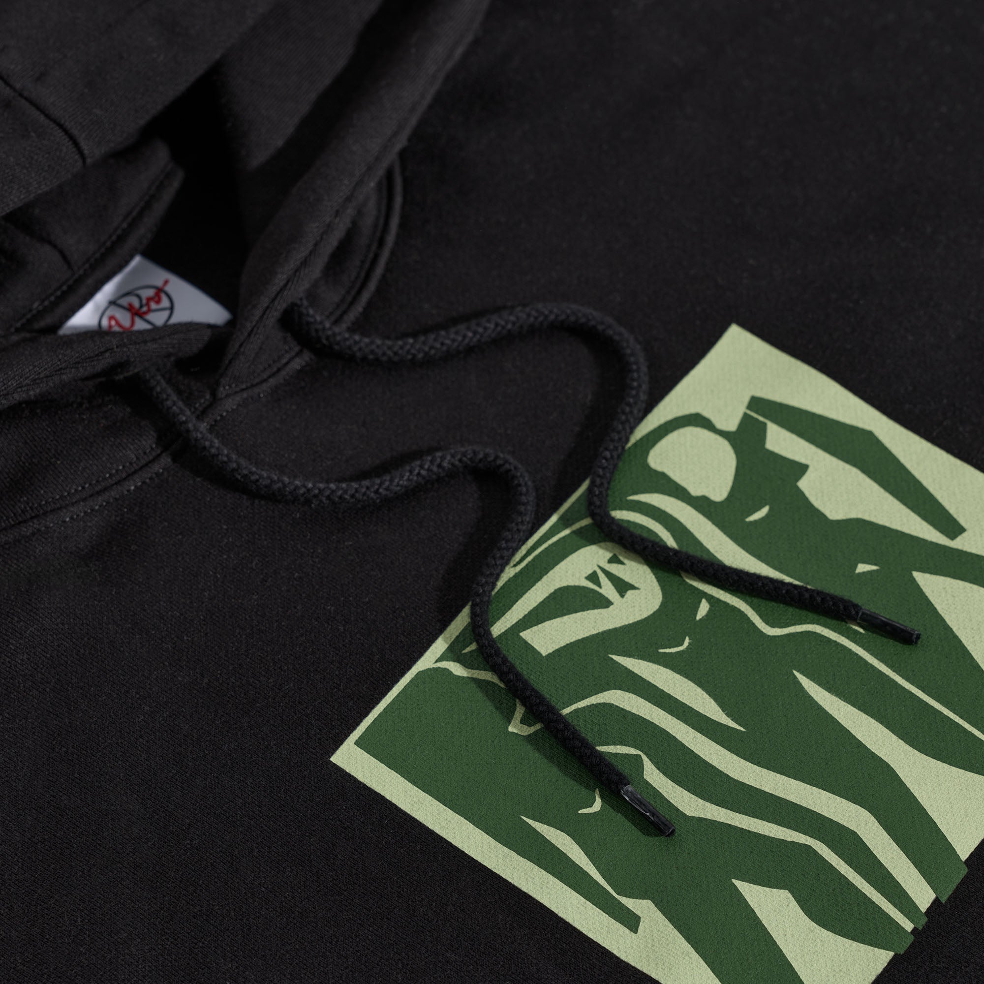 Polar Dave Cut Outs Hoodie Black