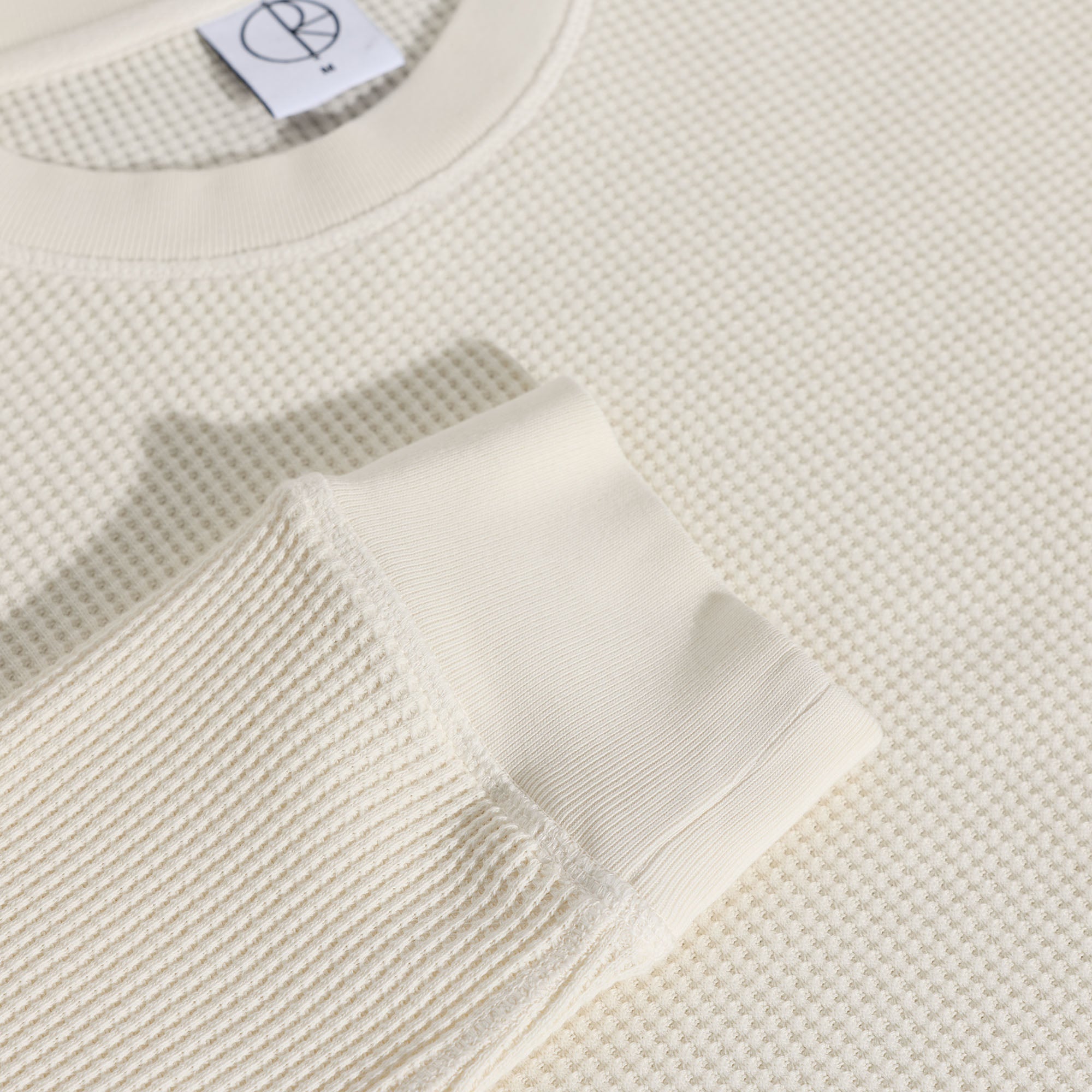 Polar Dylan Longsleeve T-Shirt Waffle Ivory